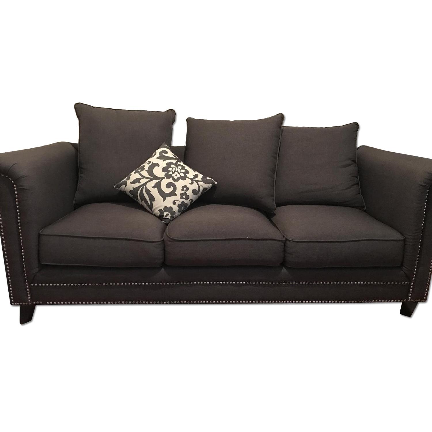 3 Seater Sofa w/ Gold Studs