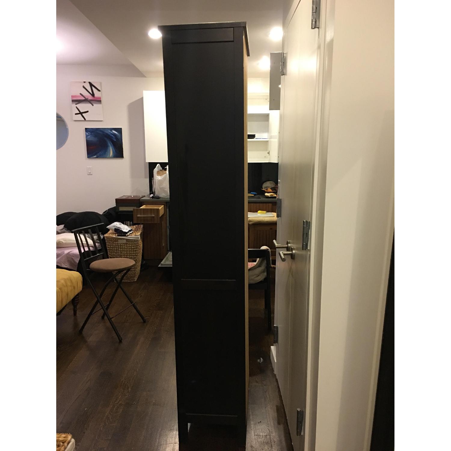 Ikea Hemnes Black-Brown Bookcase - image-3