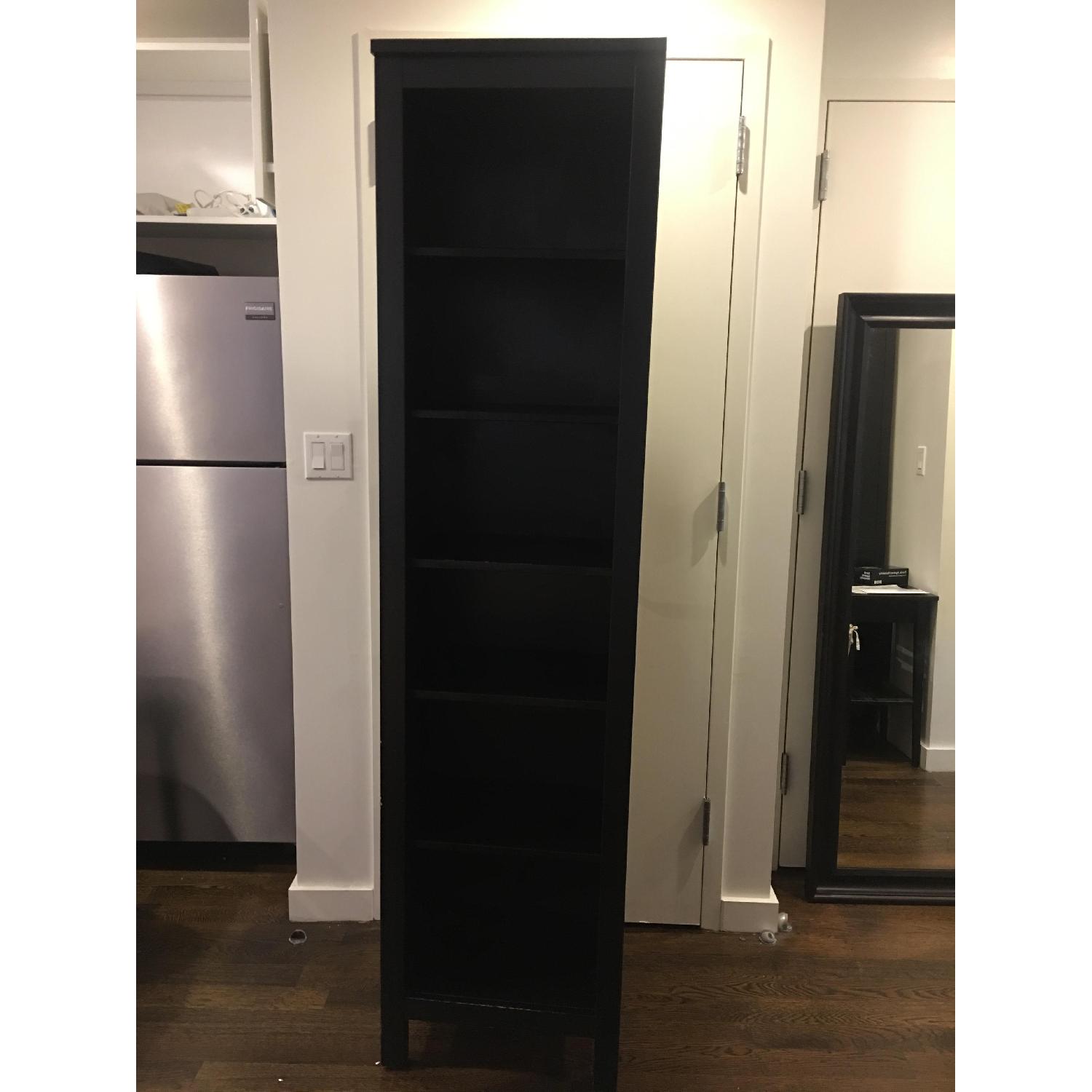 Ikea Hemnes Black-Brown Bookcase - image-5