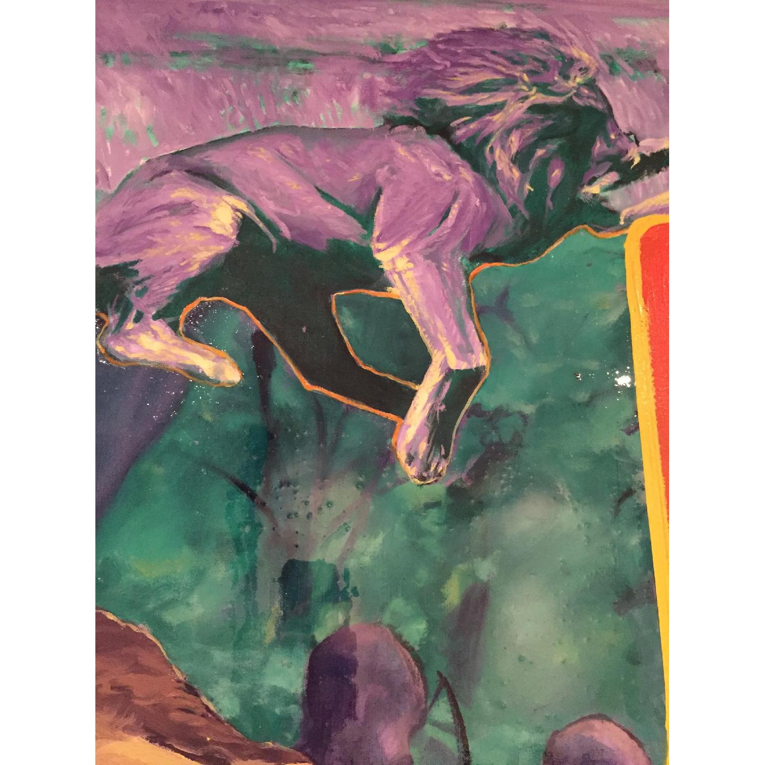 Distort Oil on Canvas - Circle of Life - image-2