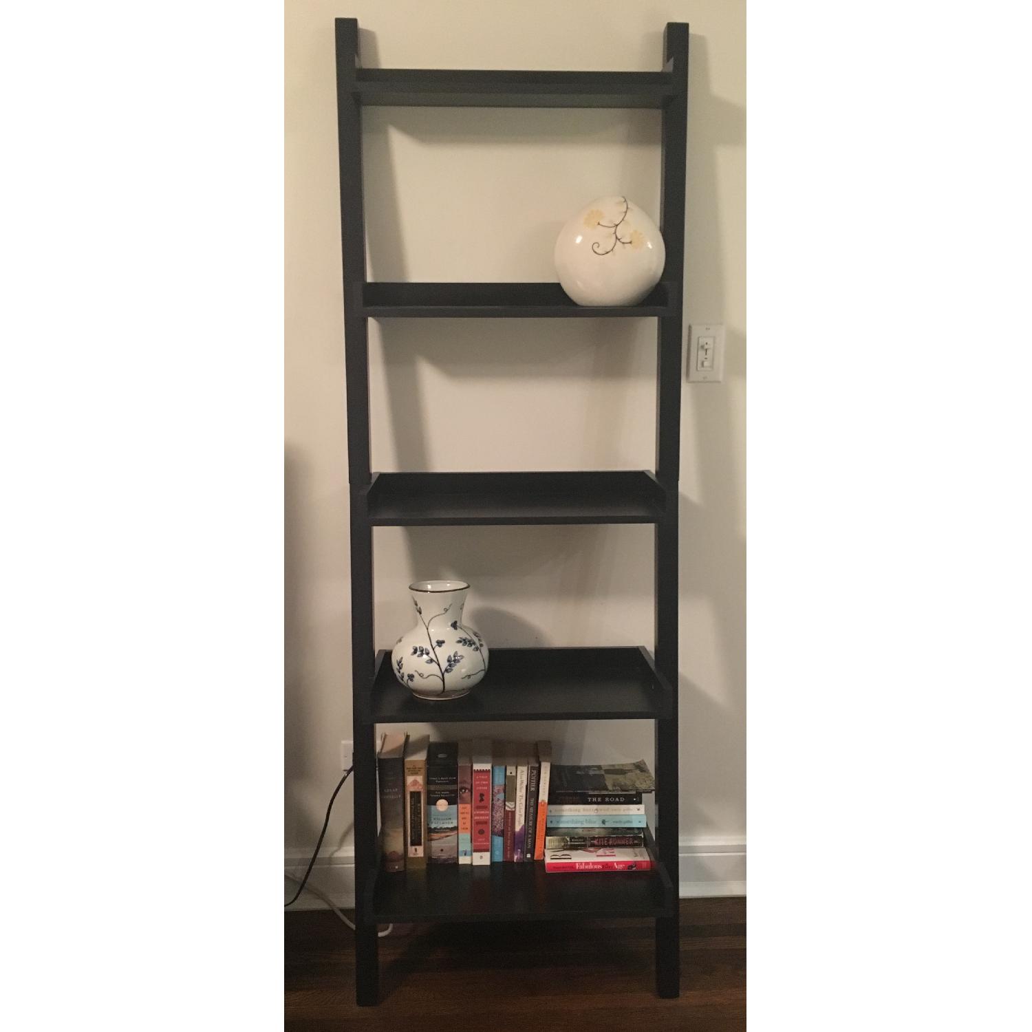 Container Store Ladder Bookshelf - image-1