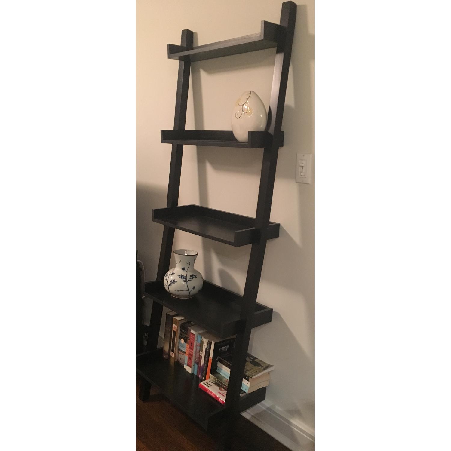 Container Store Ladder Bookshelf AptDeco