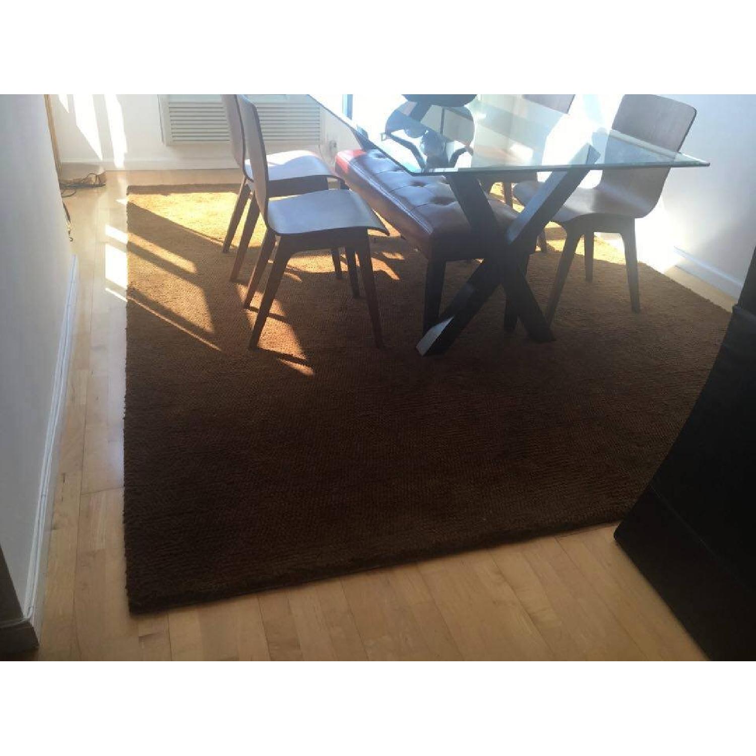 Pier 1 Leather Dining Chair + 1 Bench - image-4