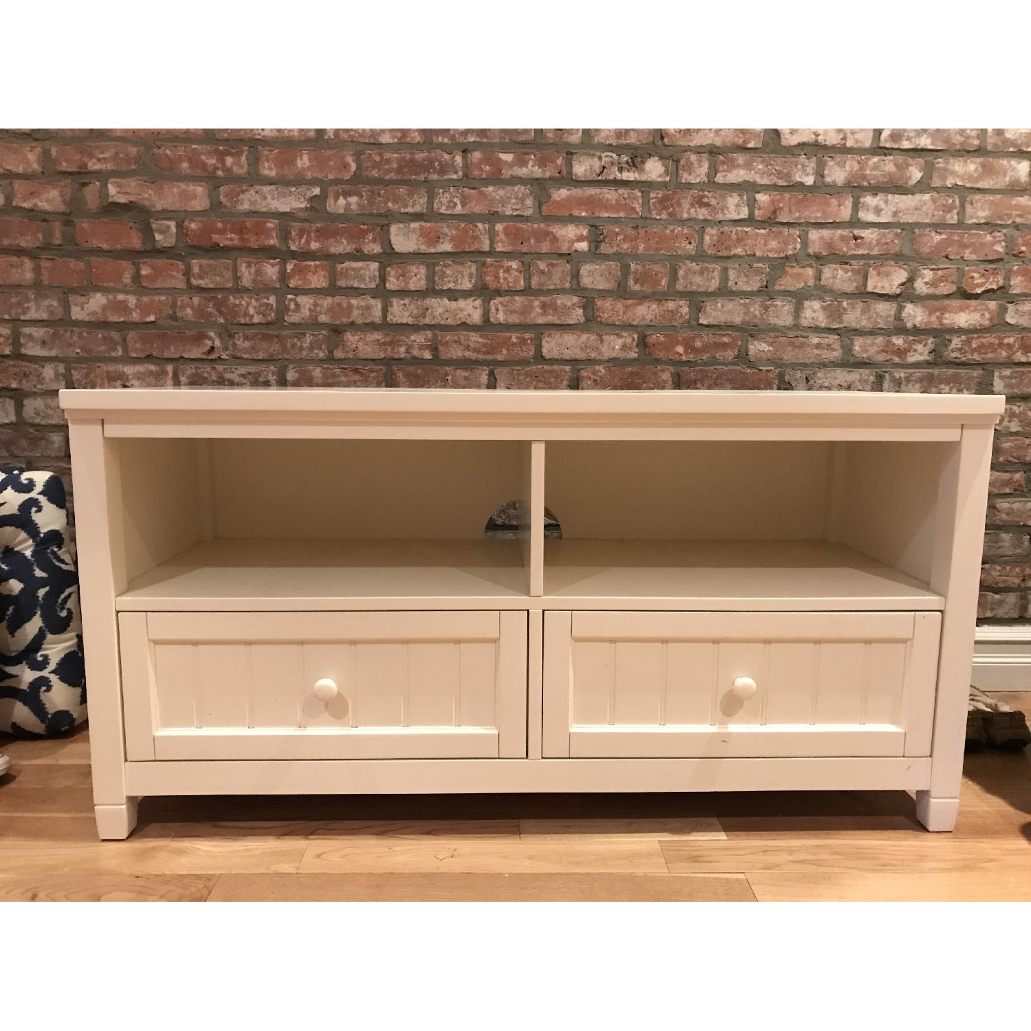 Pottery Barn Beadboard Media Console - image-1