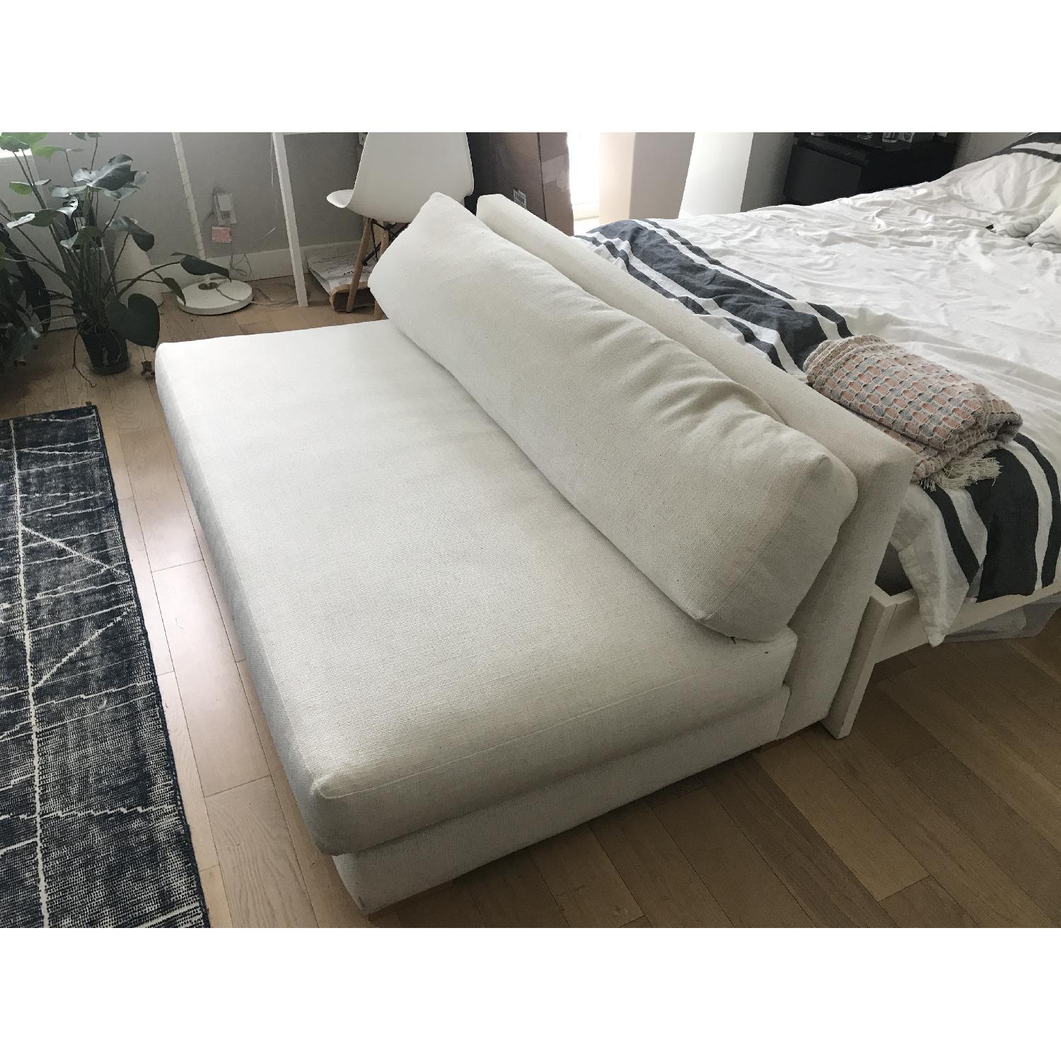 CB2 Piazza Apartment Sofa in Snow - image-2