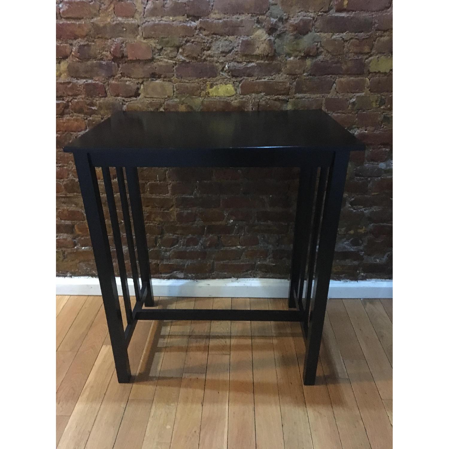 Black Wood Coffee Table - image-1