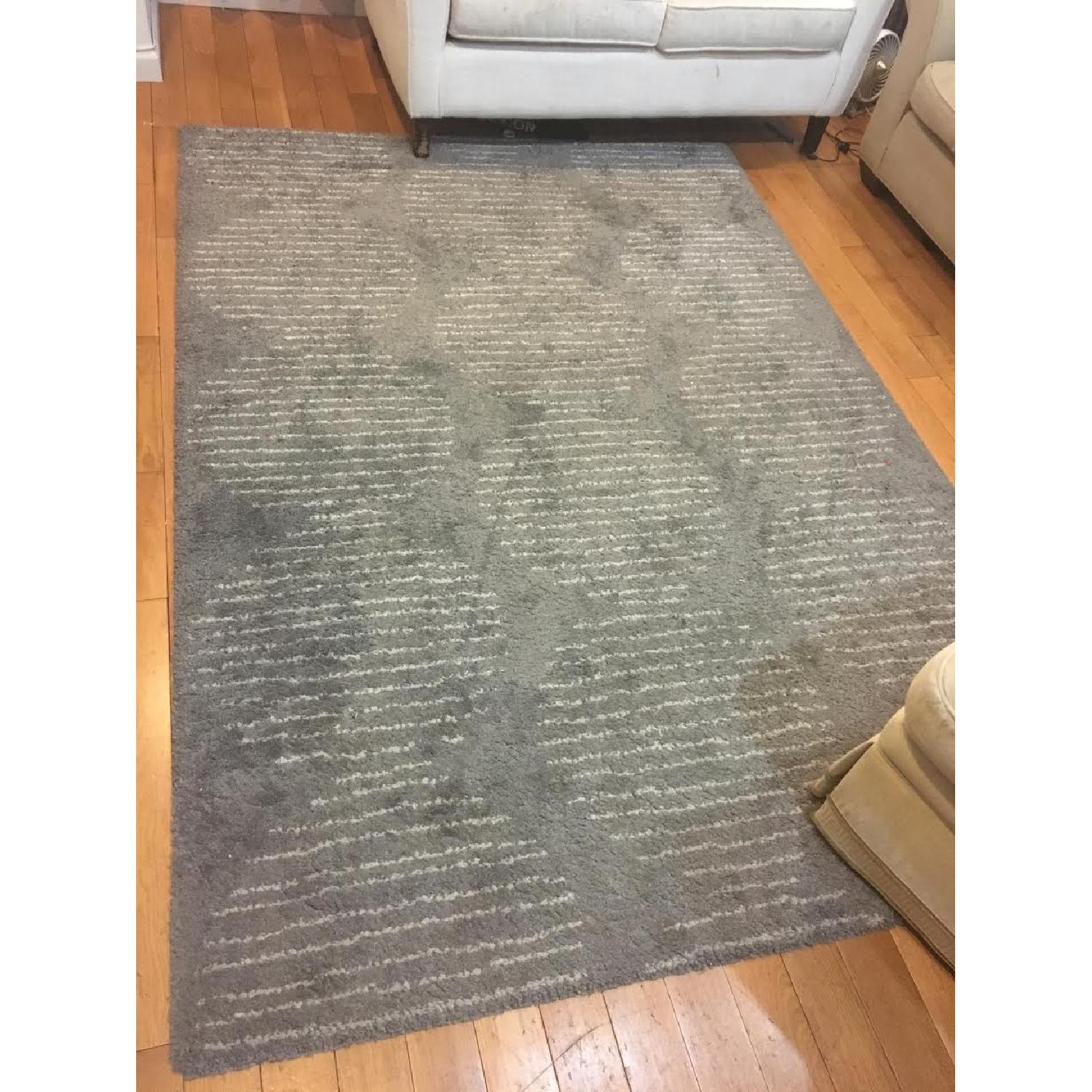 Ikea Grey Area Rug - image-1