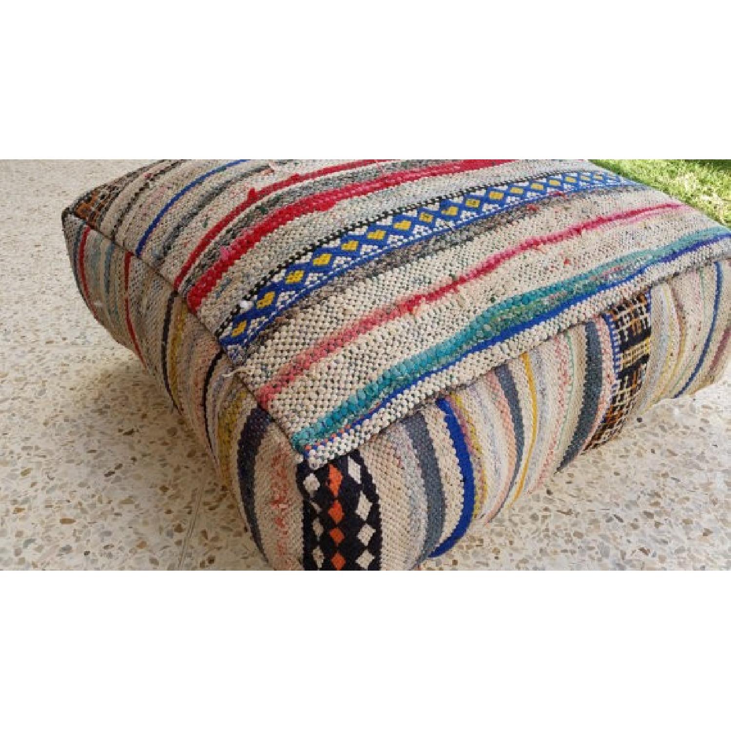 Vintage Moroccan Floor Cushion - image-2