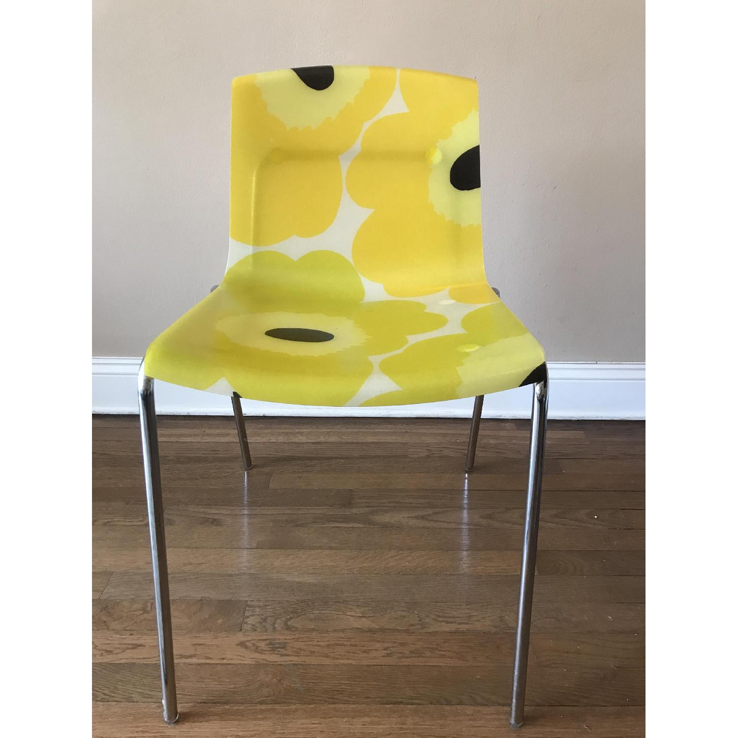 Anthropologie Piiroinen Marimekko Fiberglass Chairs - image-1