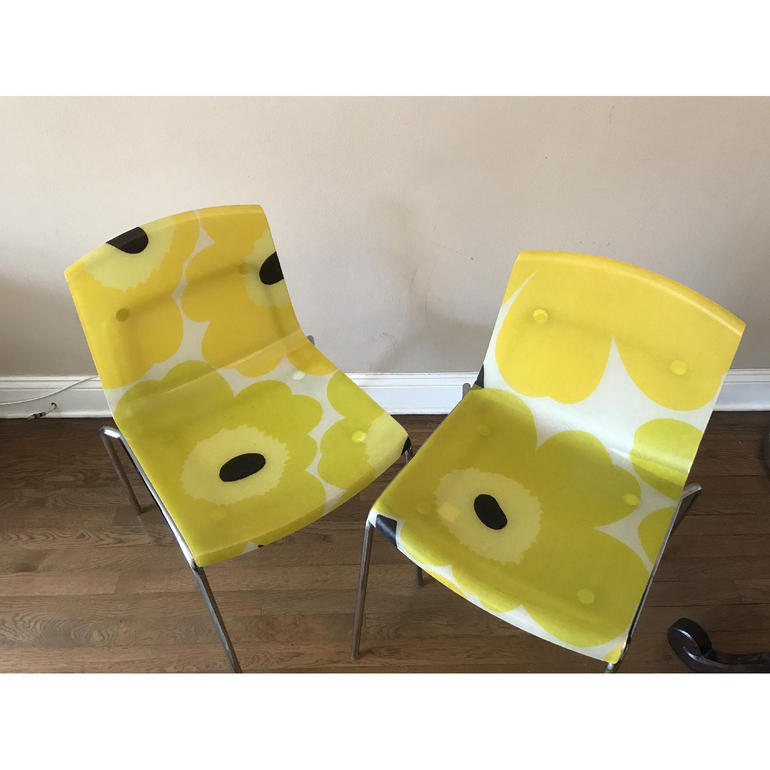 Anthropologie Piiroinen Marimekko Fiberglass Chairs - image-5