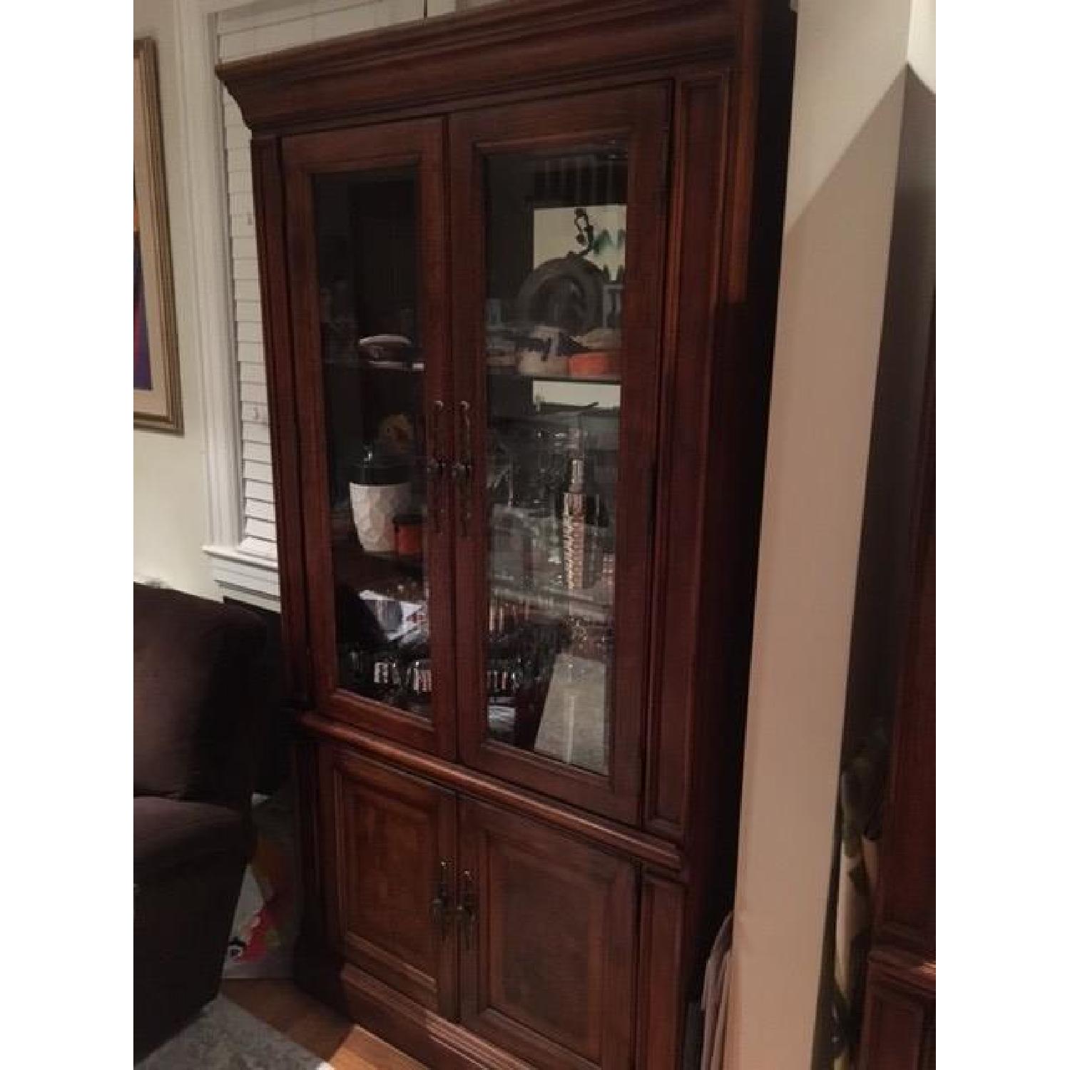 Thomasville Wood Wall Unit - image-1