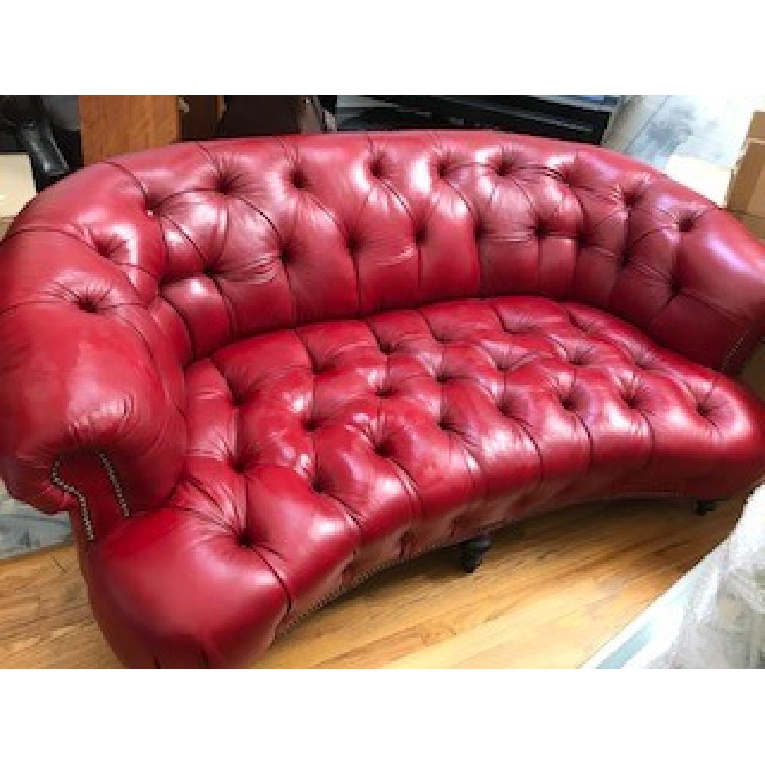 Horchow Old Hickory Tannery Raza Pressley Sofa - image-2