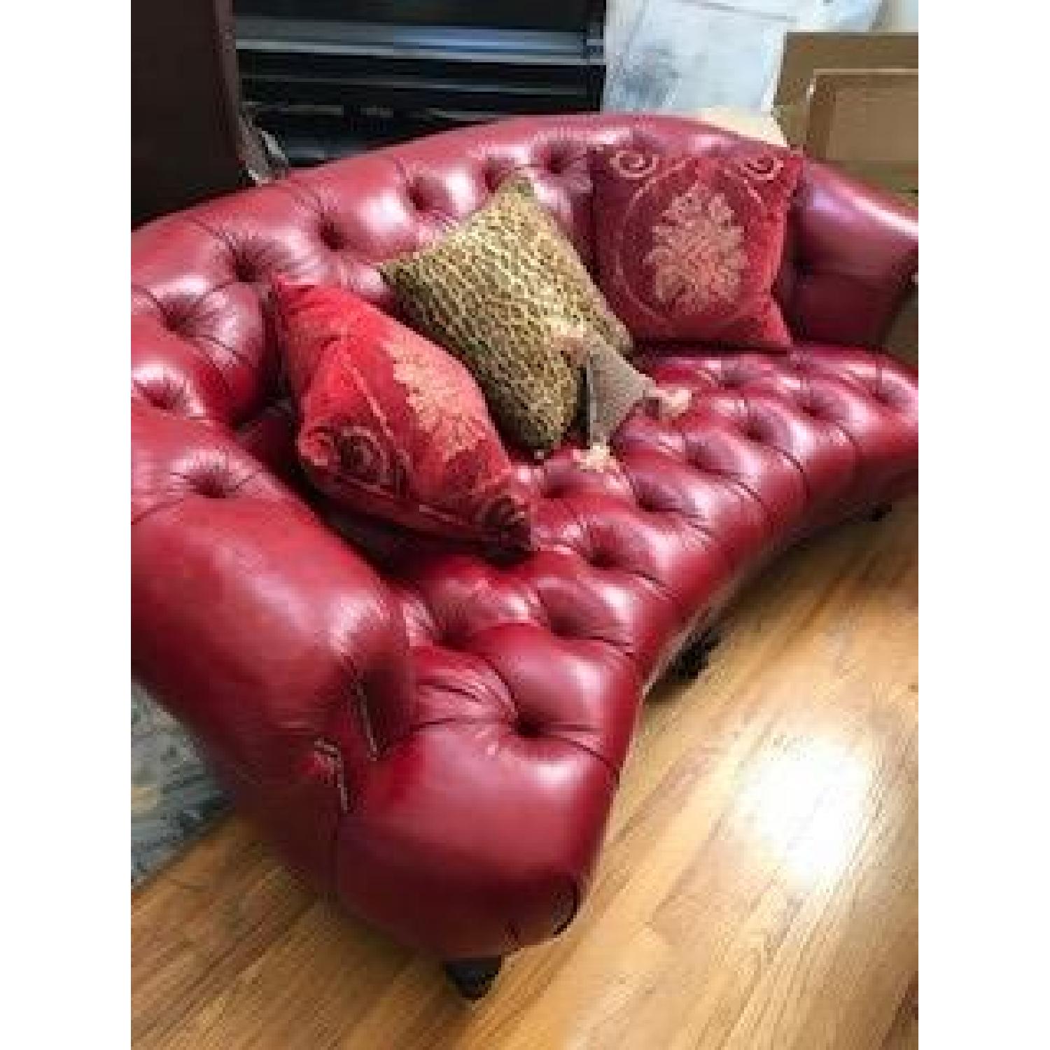Horchow Old Hickory Tannery Raza Pressley Sofa - image-3