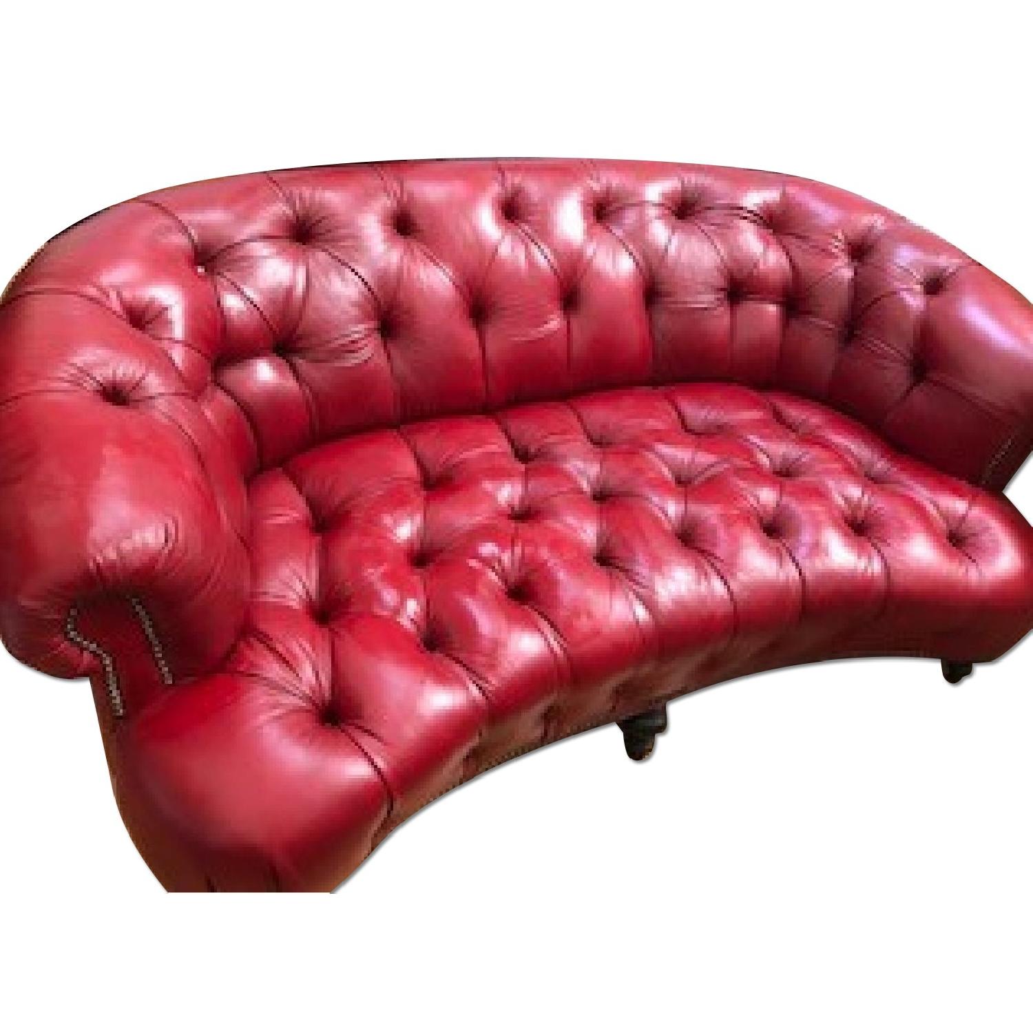 Horchow Old Hickory Tannery Raza Pressley Sofa - image-0