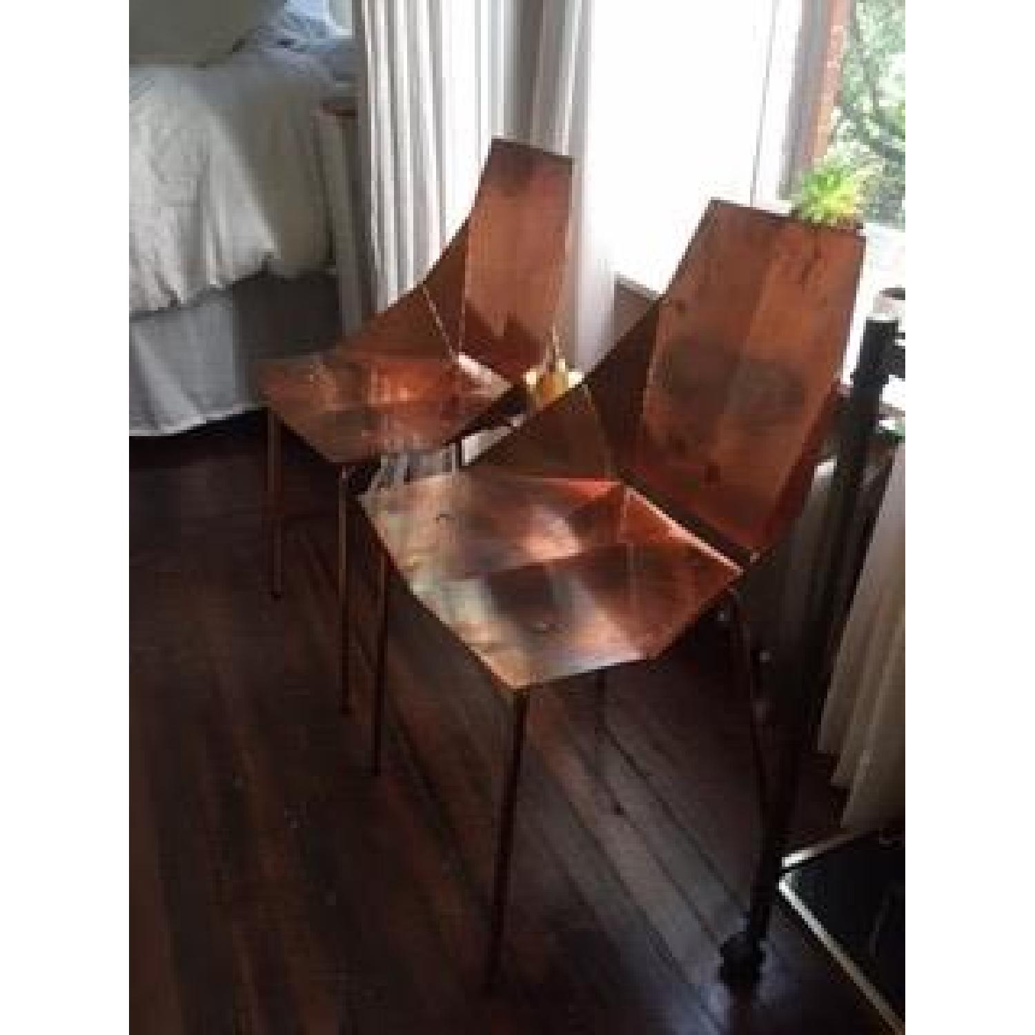 Blu Dot Real Good Copper Chairs - image-3