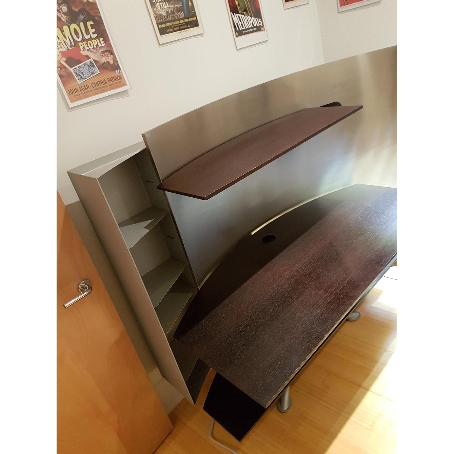 Kasala Modern Italian Desk w/ Hidden Storage - image-5