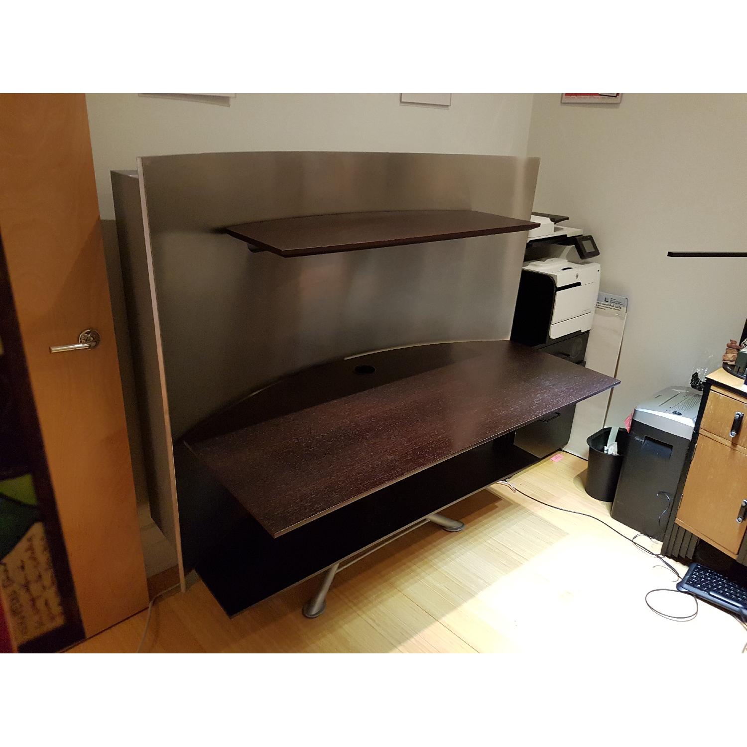 Kasala Modern Italian Desk w/ Hidden Storage - image-9