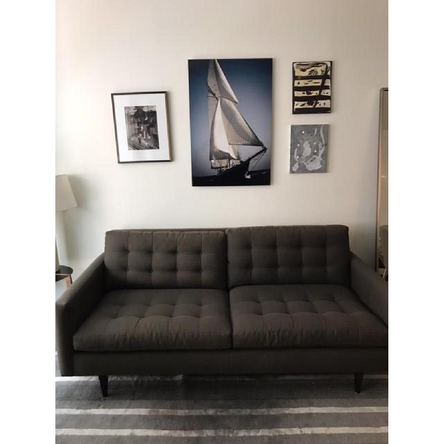 Crate & Barrel Petrie Mid-Century Sofa - image-1