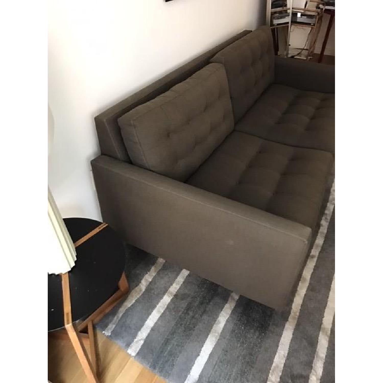 Crate & Barrel Petrie Mid-Century Sofa - image-5