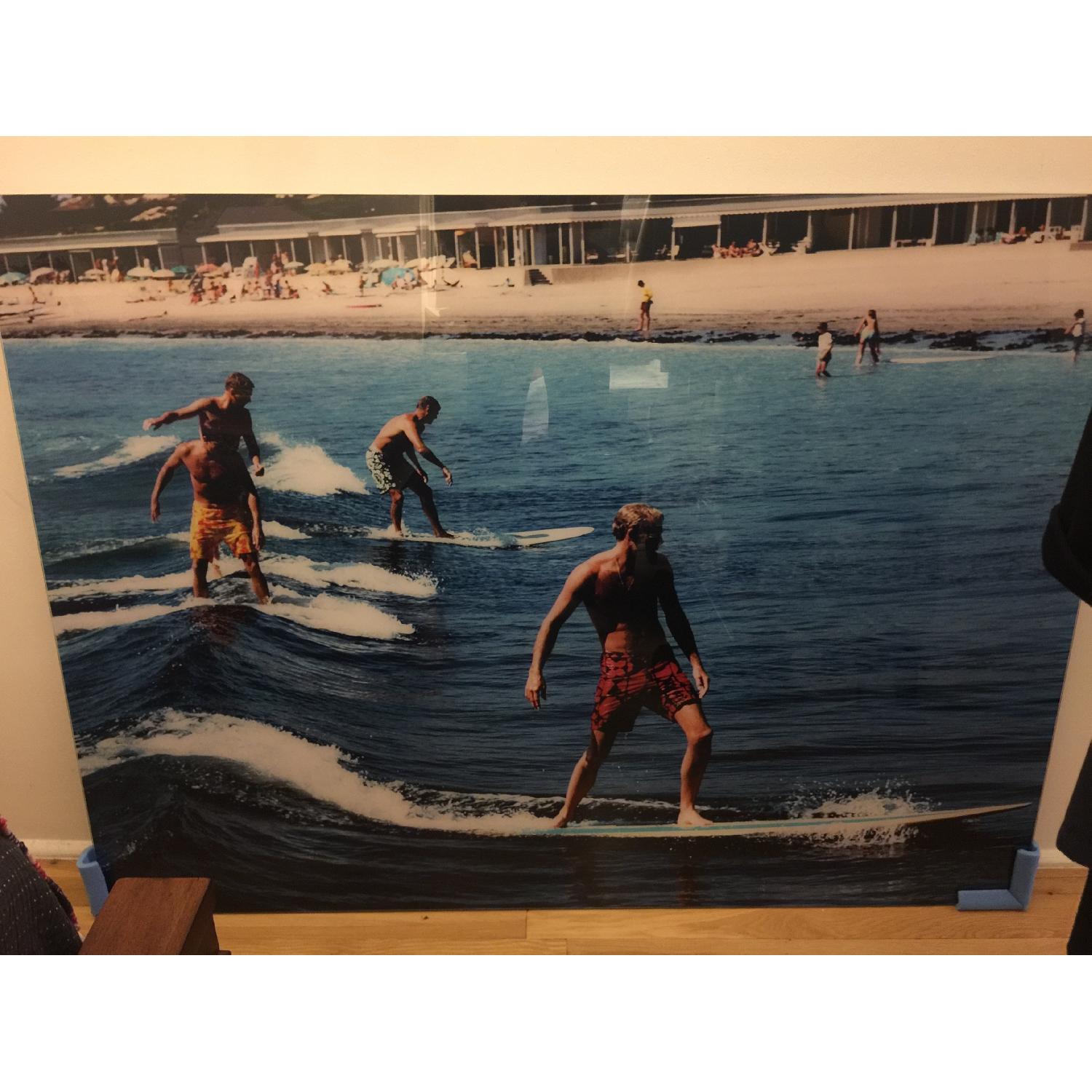 Jonathan Adler Slim Aarons Brothers Surfing Print - image-1