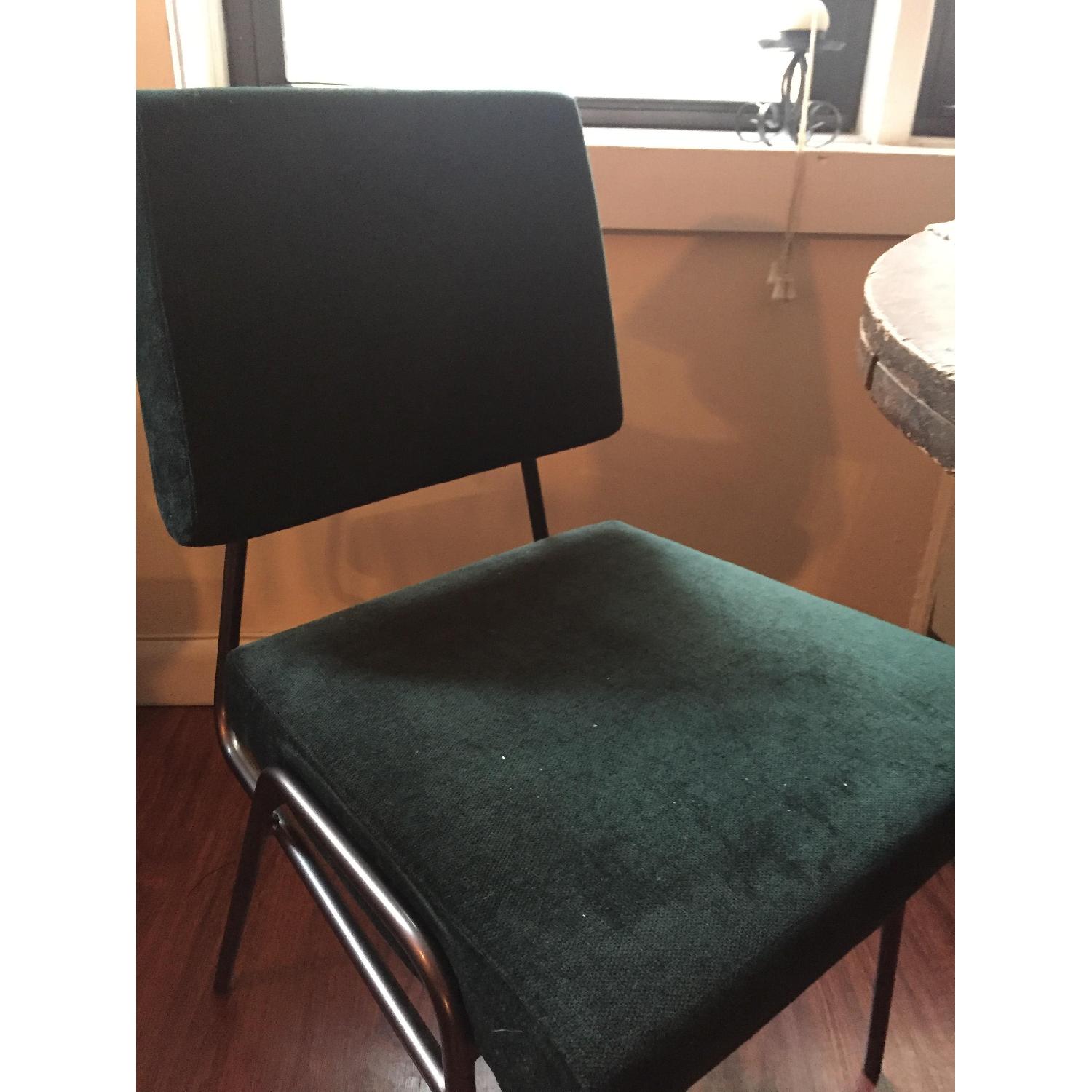 West Elm Velvet Dining Chair - image-5