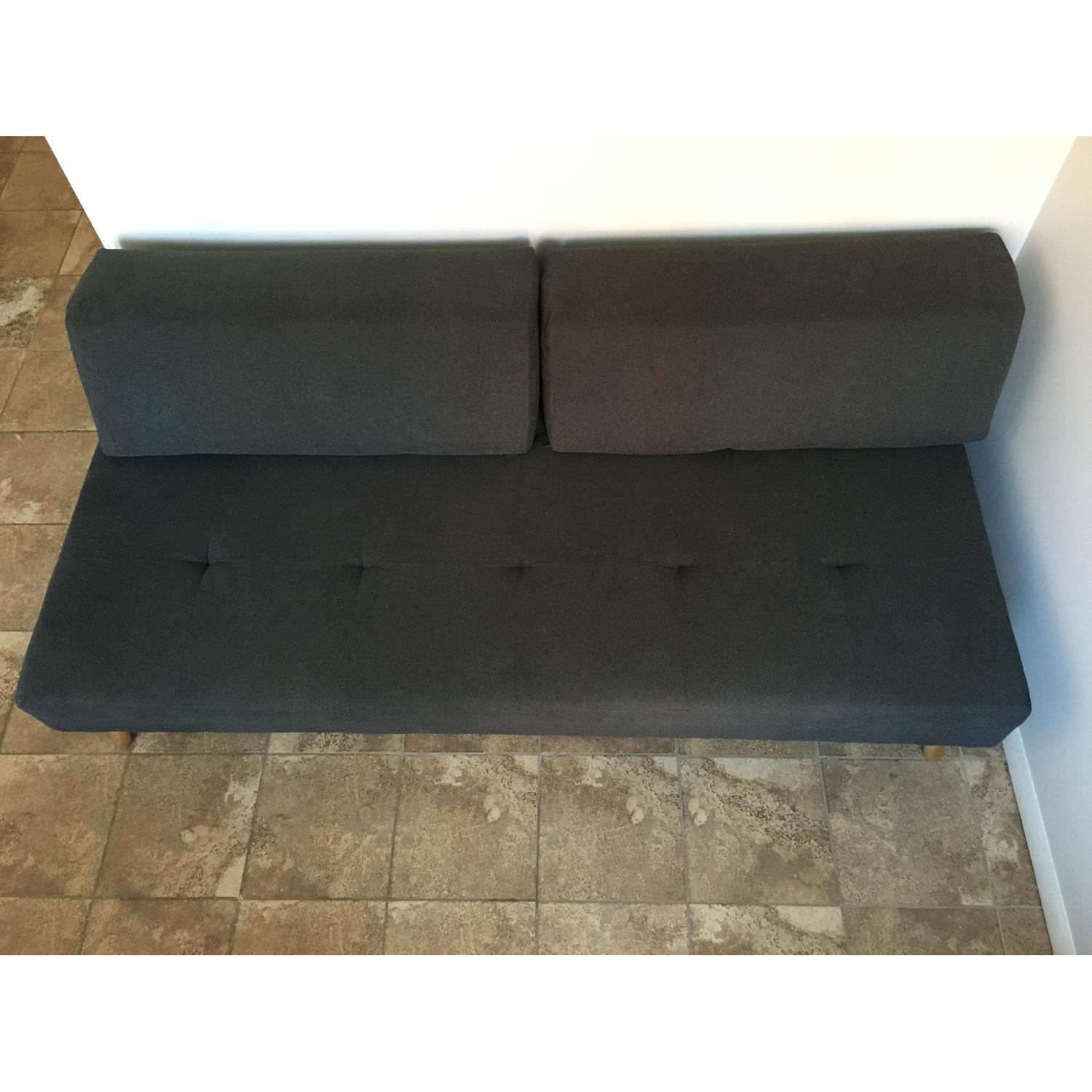 West Elm Retro Tillary Dark Grey Sofa - image-3