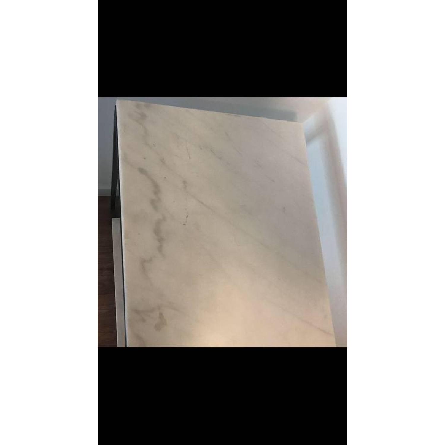 Carrara Marble 2 Tier Console Table - image-3