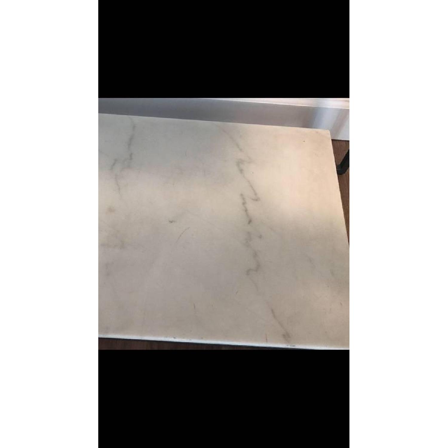 Carrara Marble 2 Tier Console Table - image-7