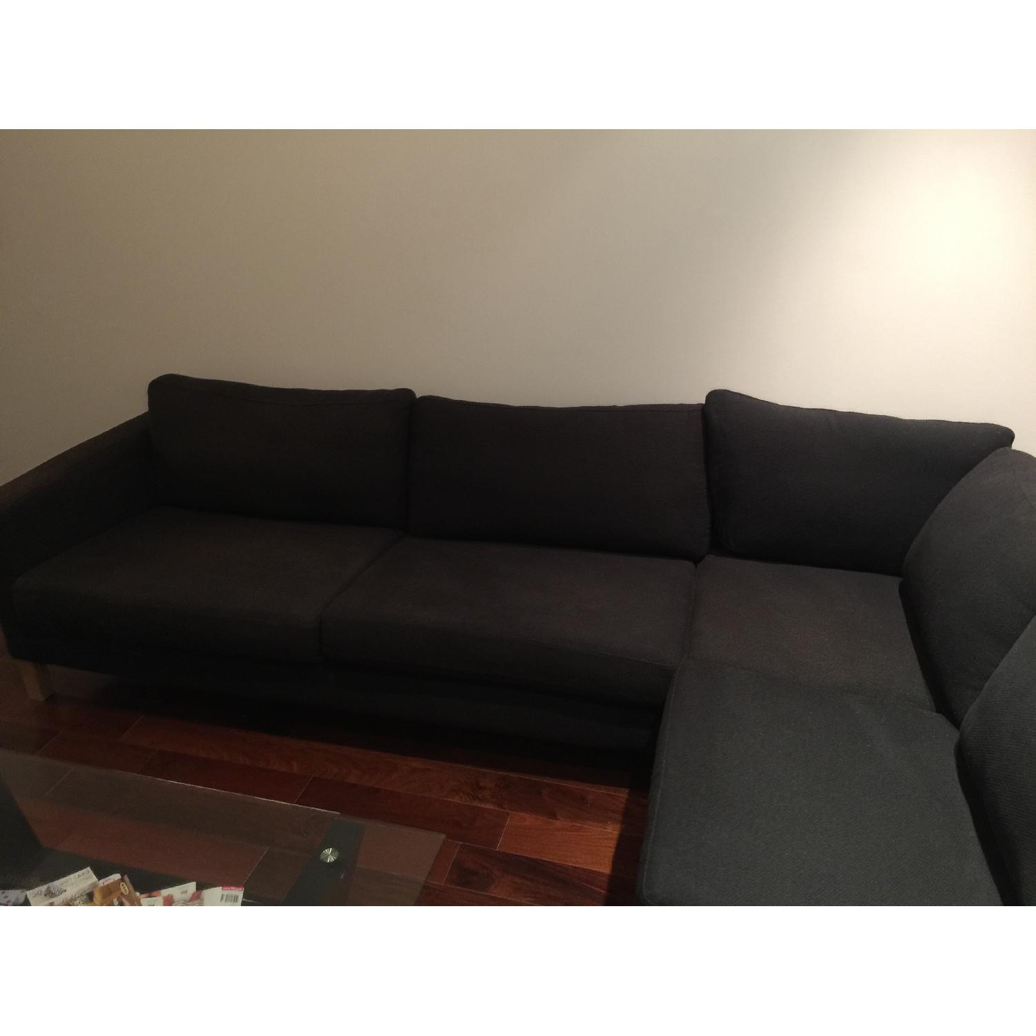 Ikea Karlstad Sectional Sofa AptDeco