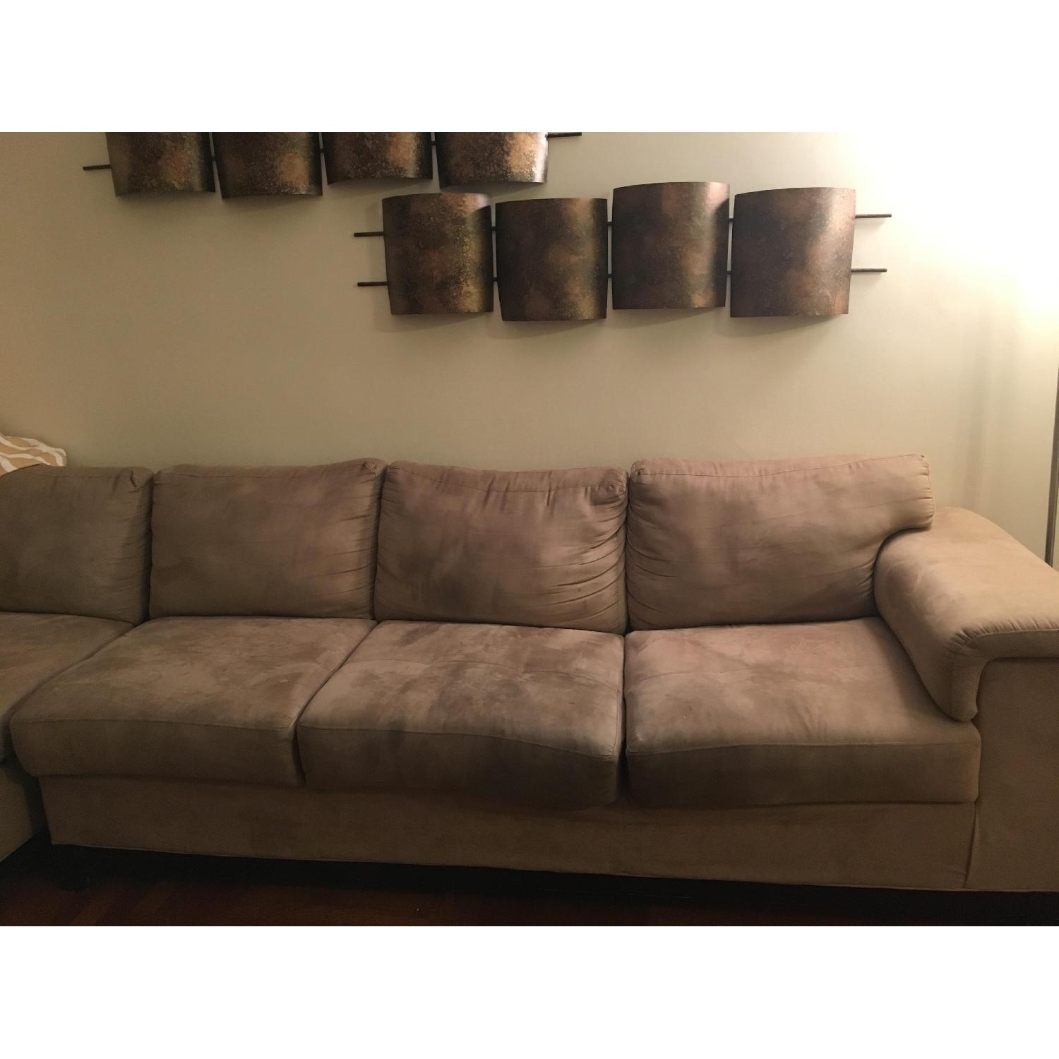 Jennifer Convertibles L Shaped Sectional Ssofa - image-2