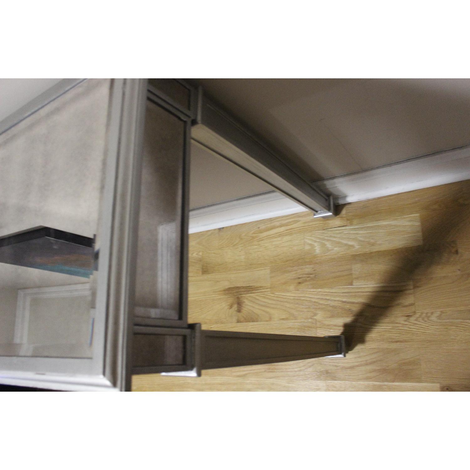 Pier 1 Hayworth Collection Silver Vanity Table - image-2