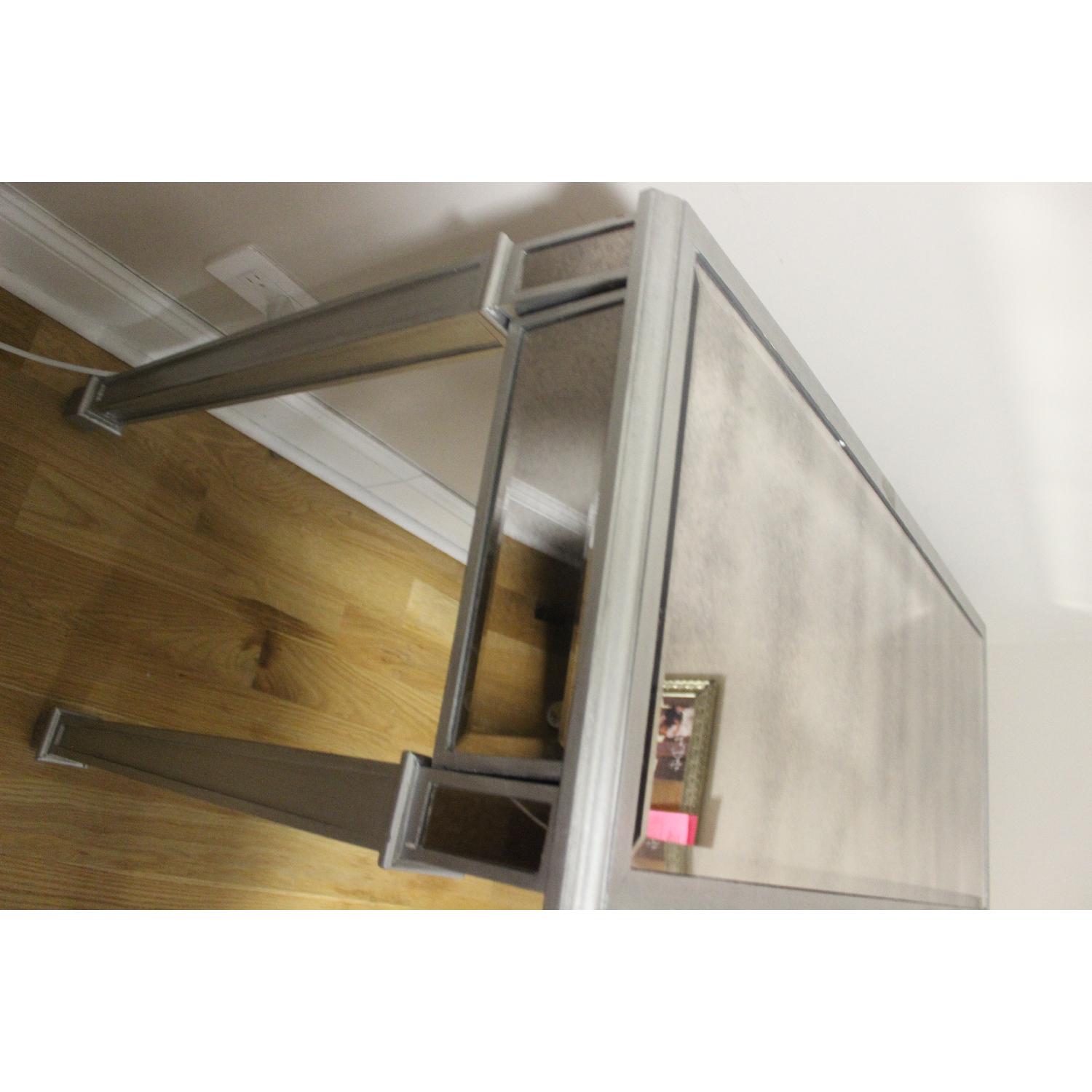 Pier 1 Hayworth Collection Silver Vanity Table - image-3