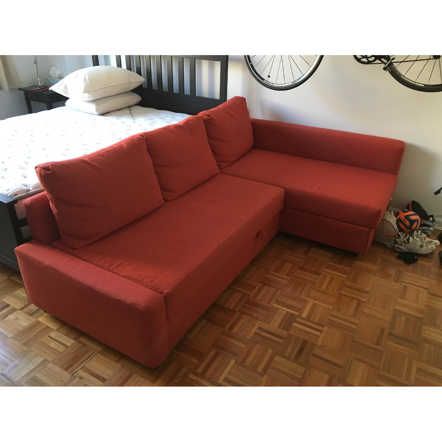 Ikea Friheten Sleeper Sectional w/ Storage - image-1