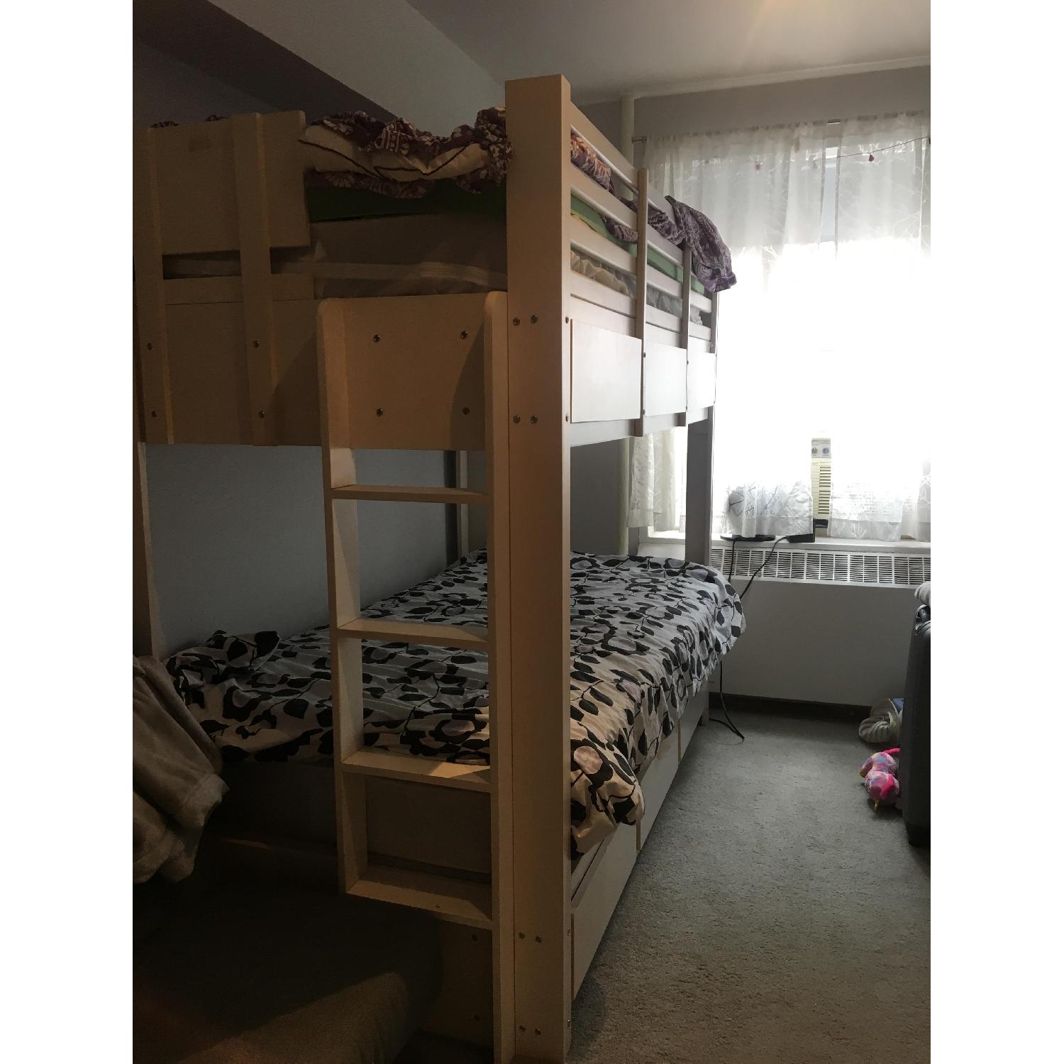 Gothic Craft Bunk Beds w/ 6 Drawers AptDeco