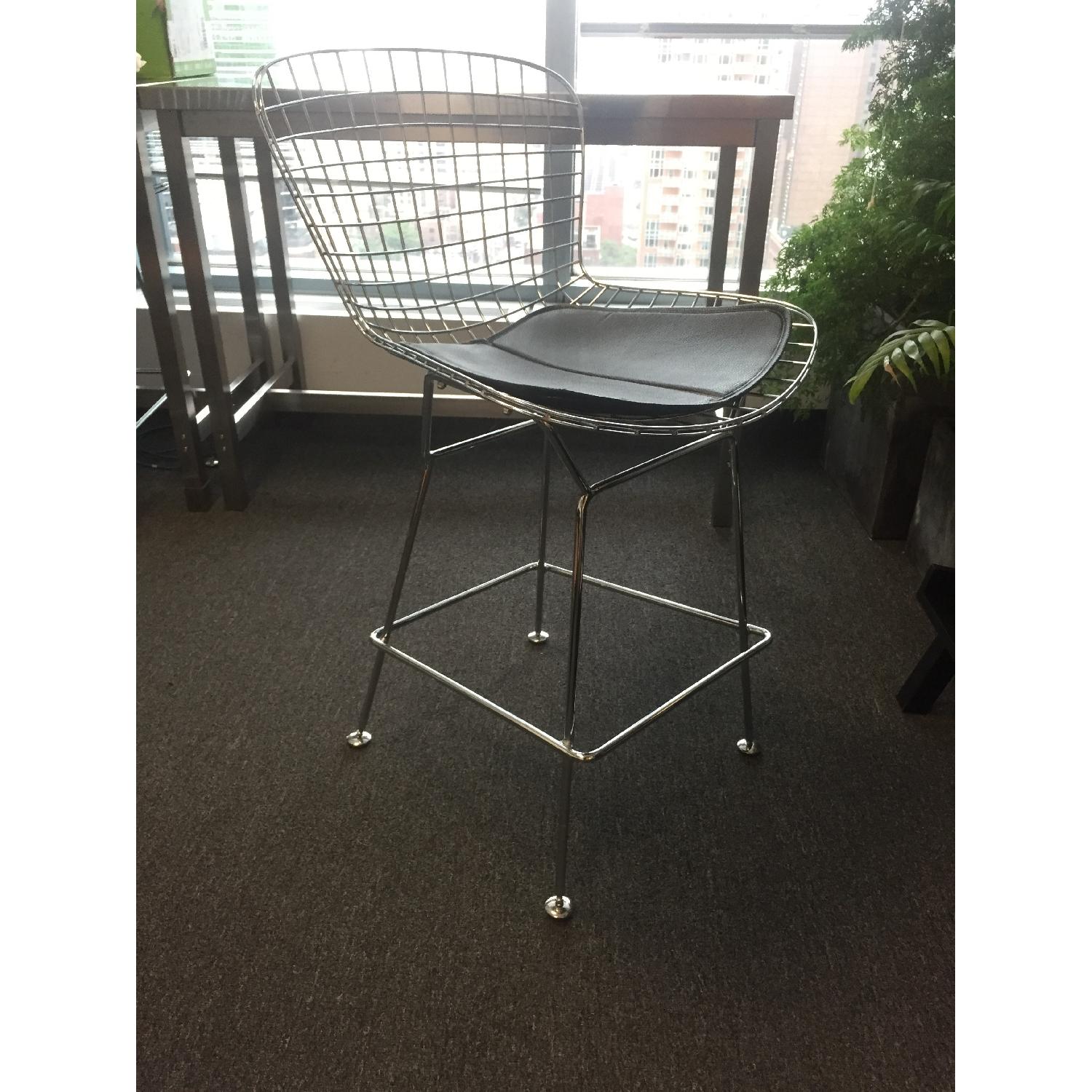 Wire Bar Height Stool - image-1