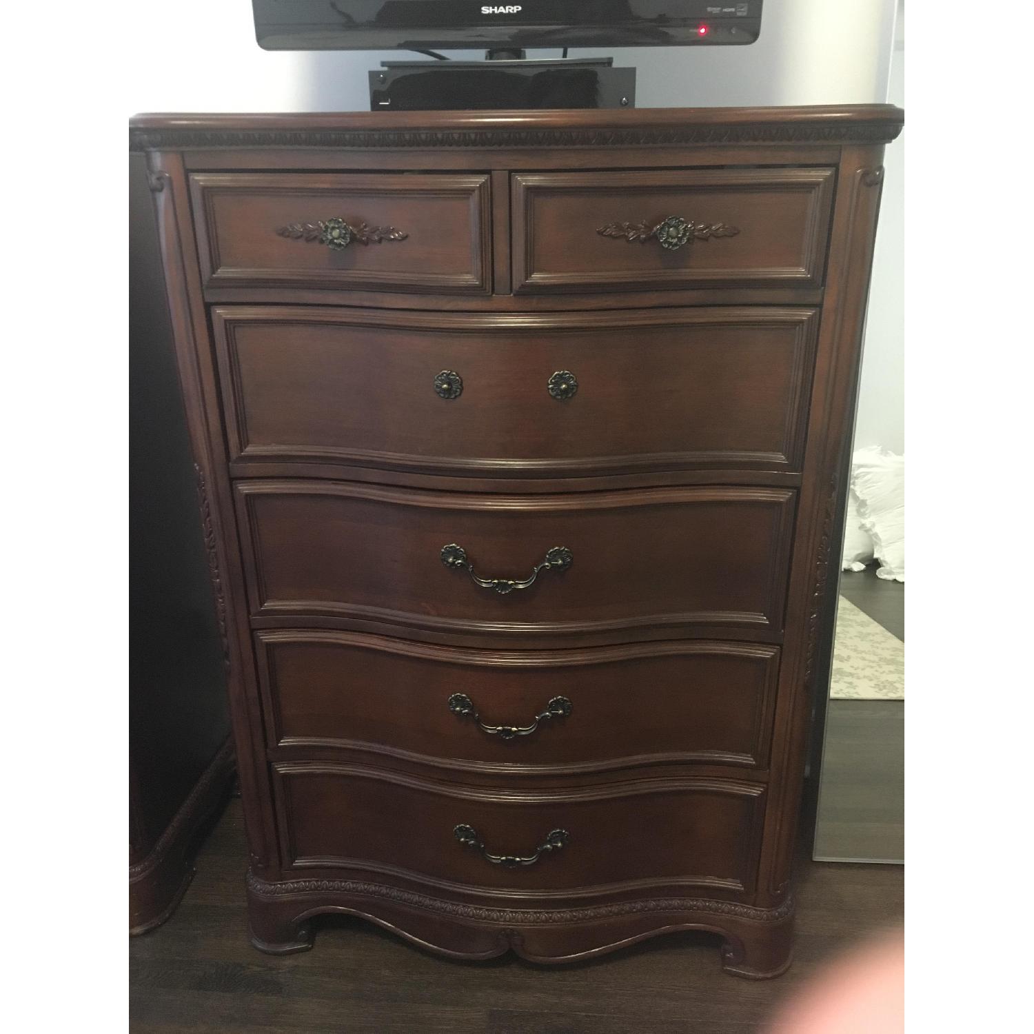 Laura Ashley Wood 6-Drawer Dresser - image-1