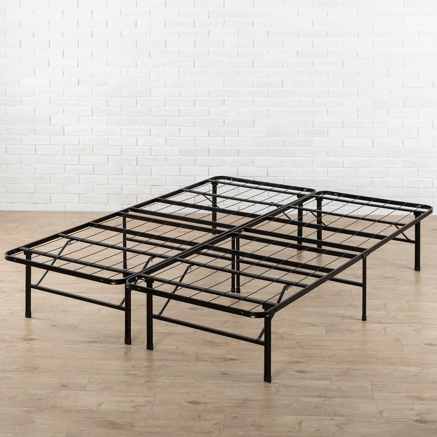 Queen Size Metal Bed Frame - image-1