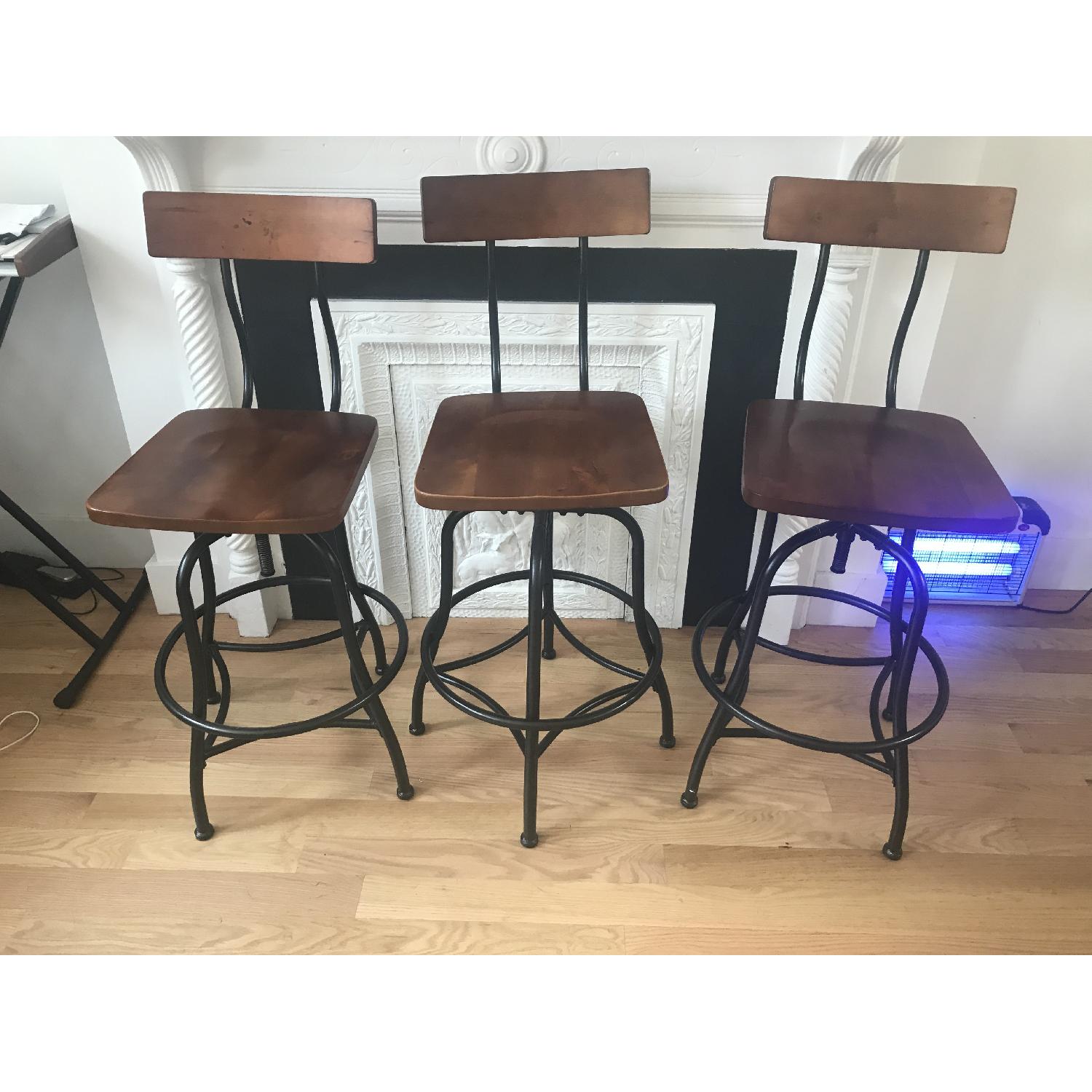 Target Brown Wood Bar Stools - image-1