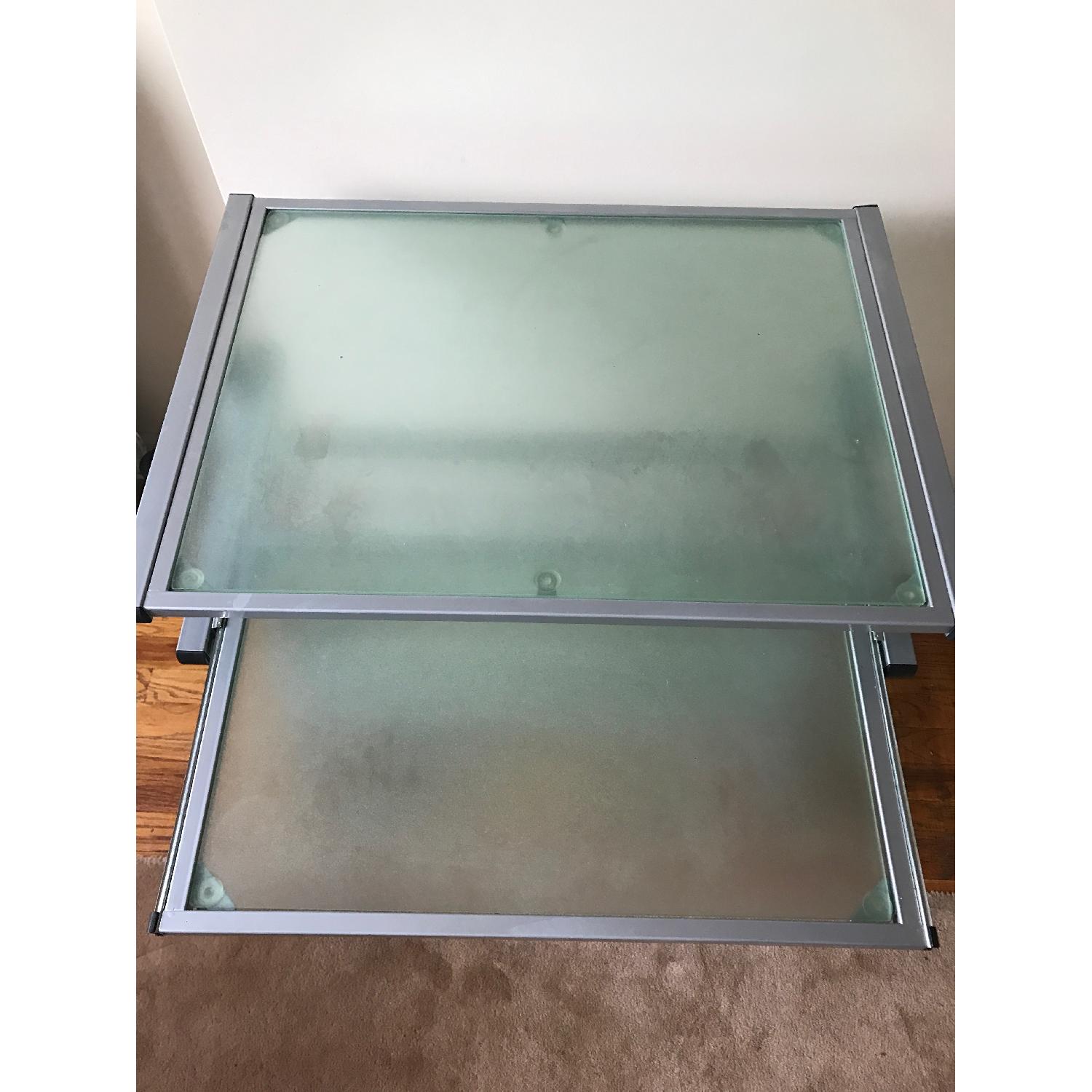 Rolling Computer Desk - image-2