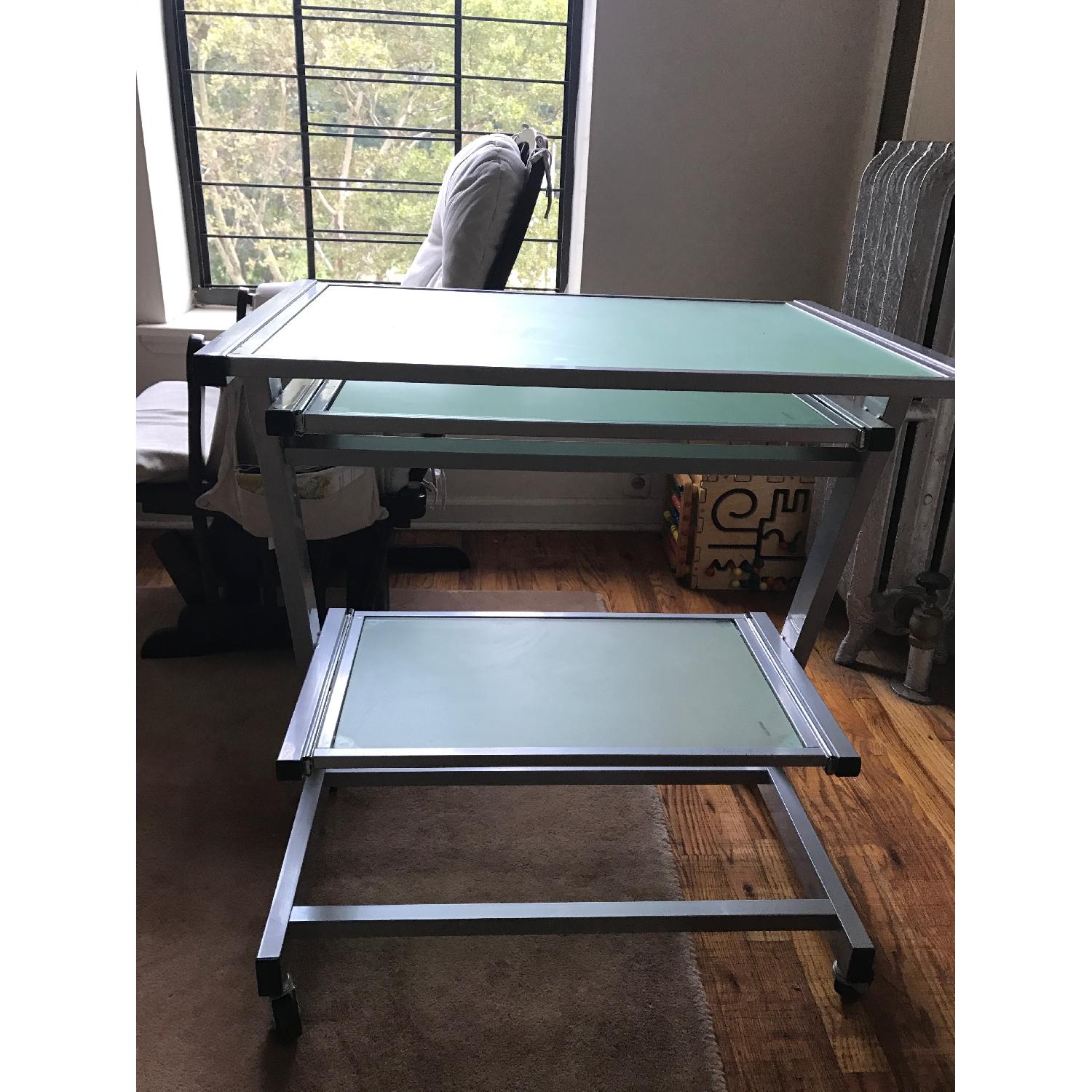Rolling Computer Desk - image-4