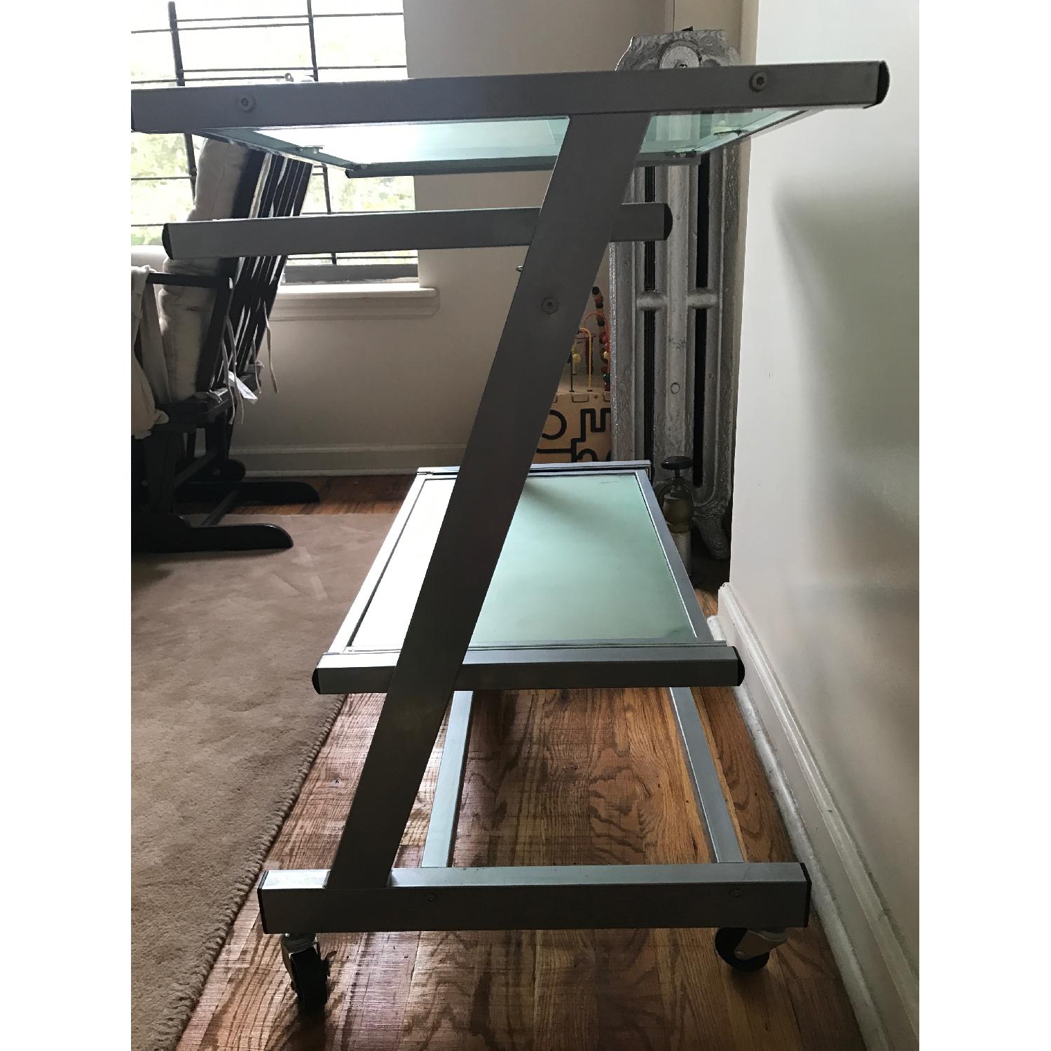 Rolling Computer Desk - image-6