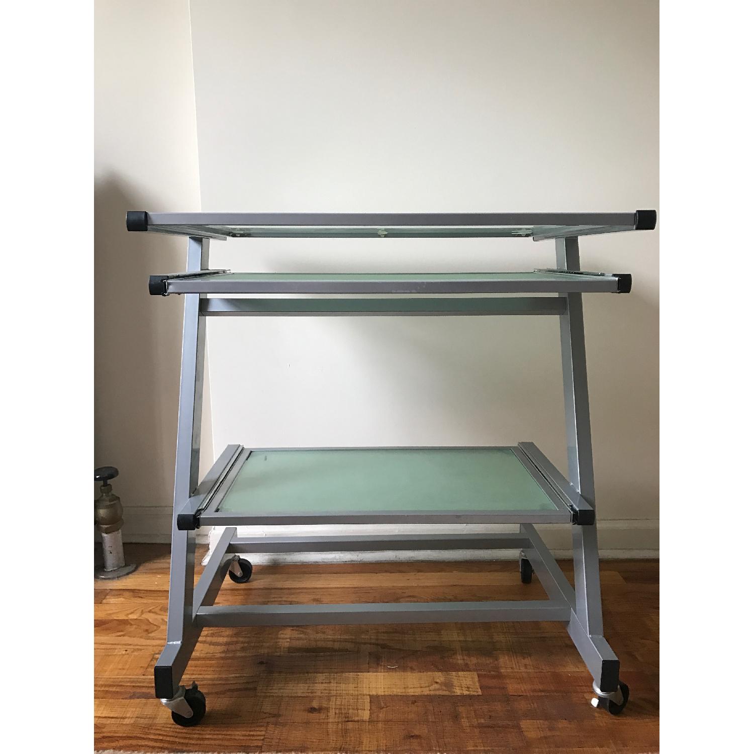 Rolling Computer Desk - image-8