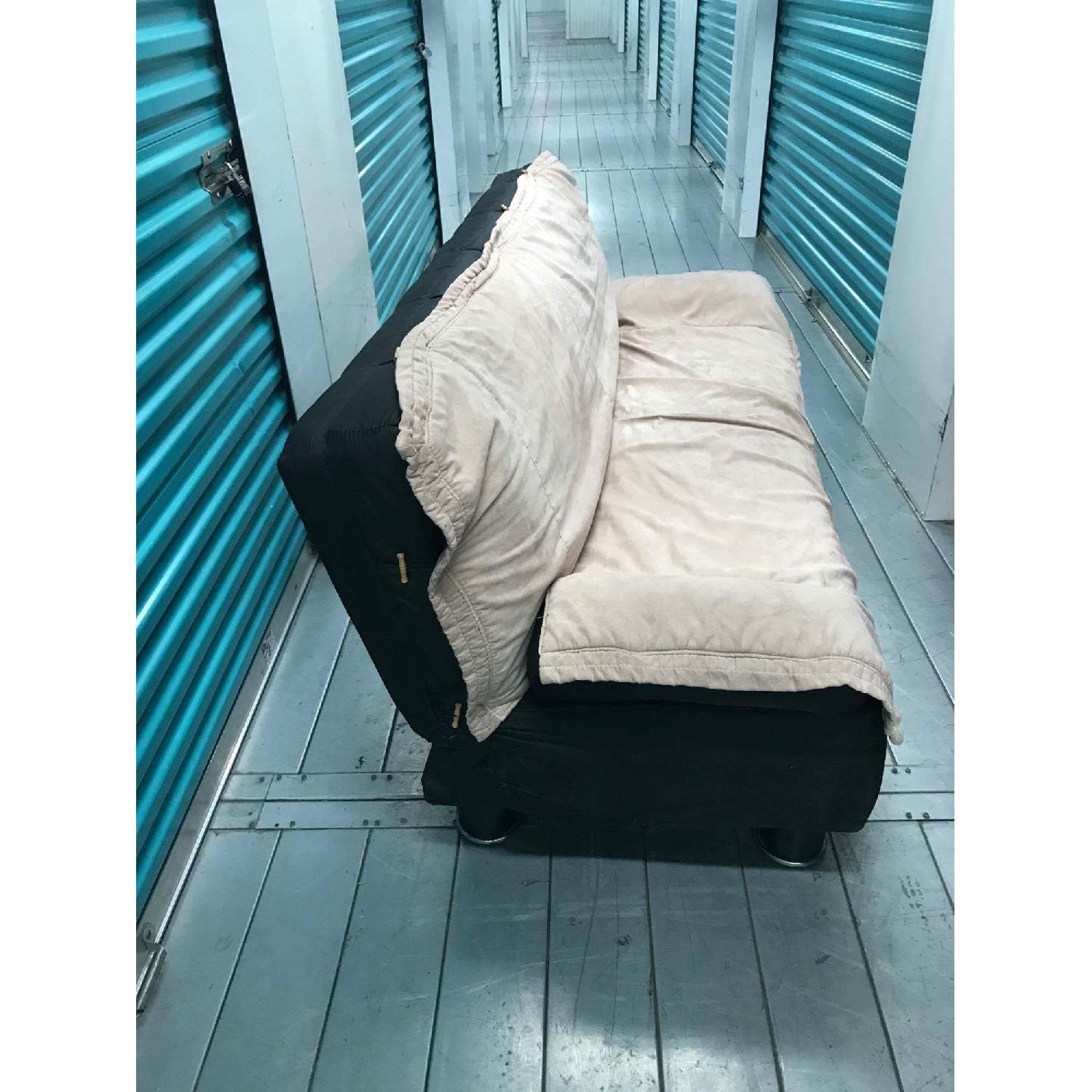 Black Futon w/ Cover - image-6