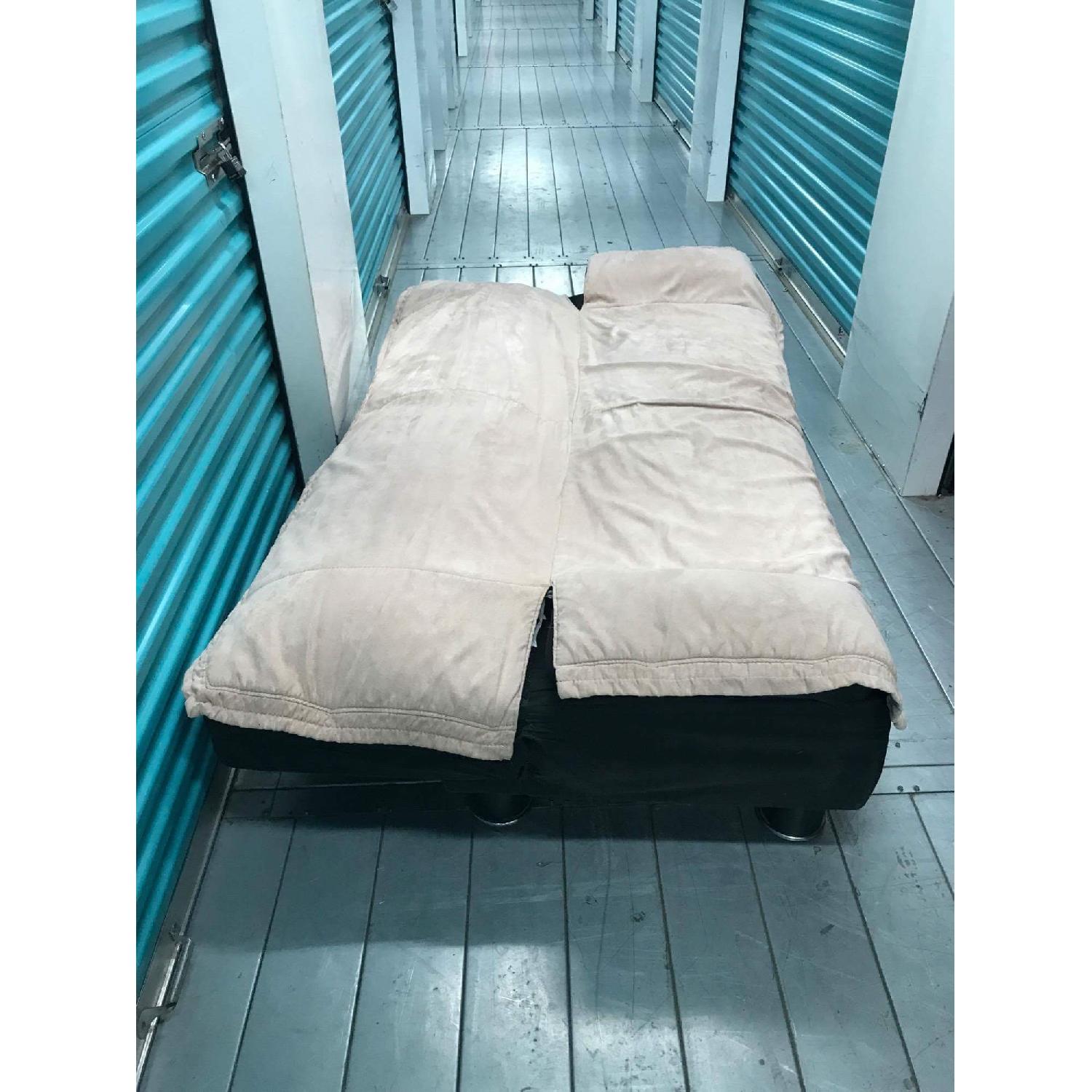 Black Futon w/ Cover - image-9