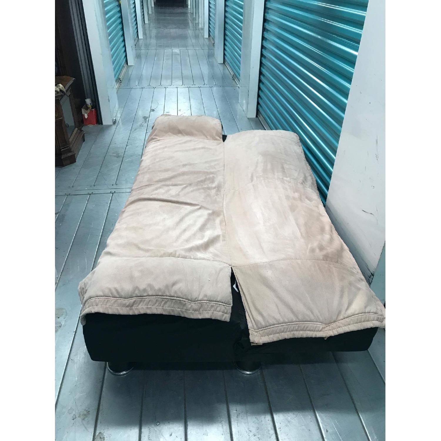 Black Futon w/ Cover - image-10