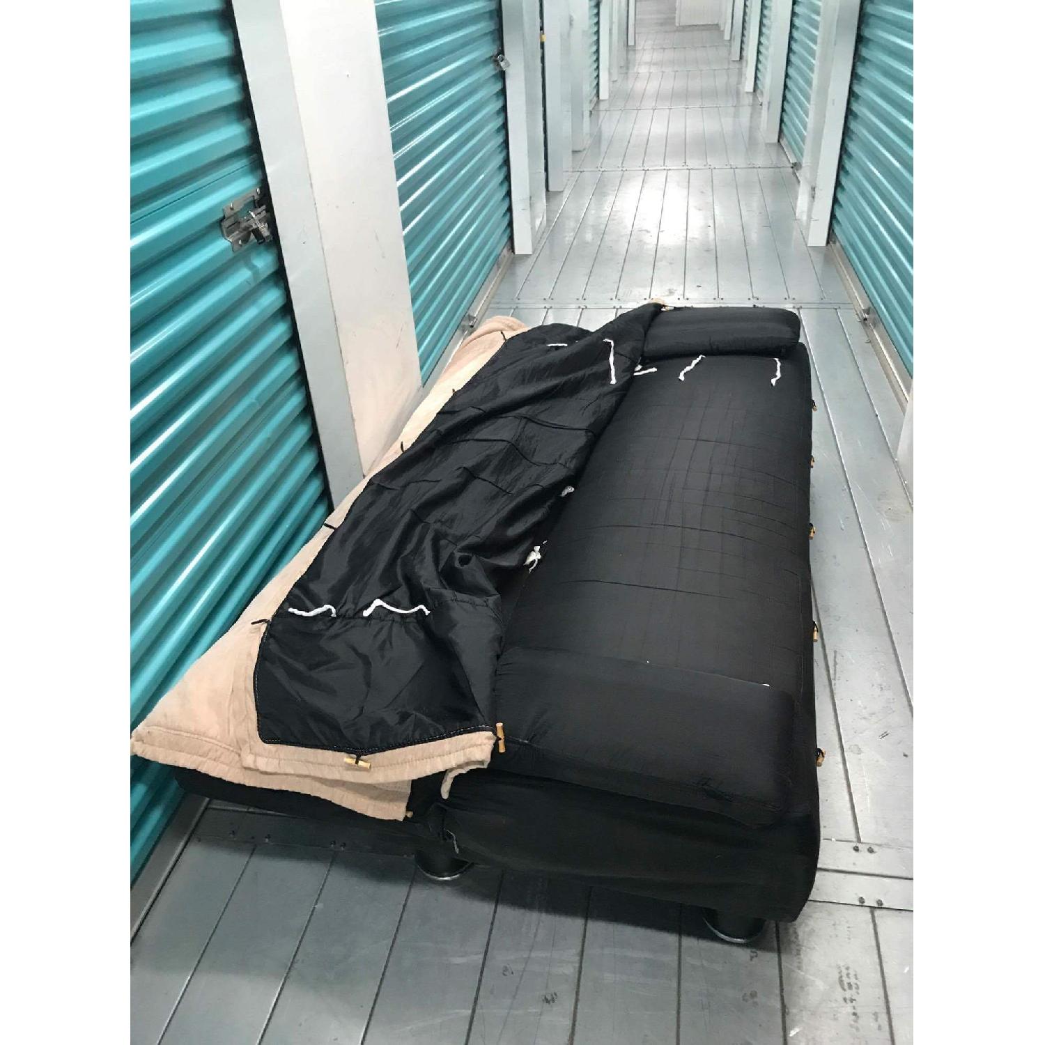 Black Futon w/ Cover - image-17