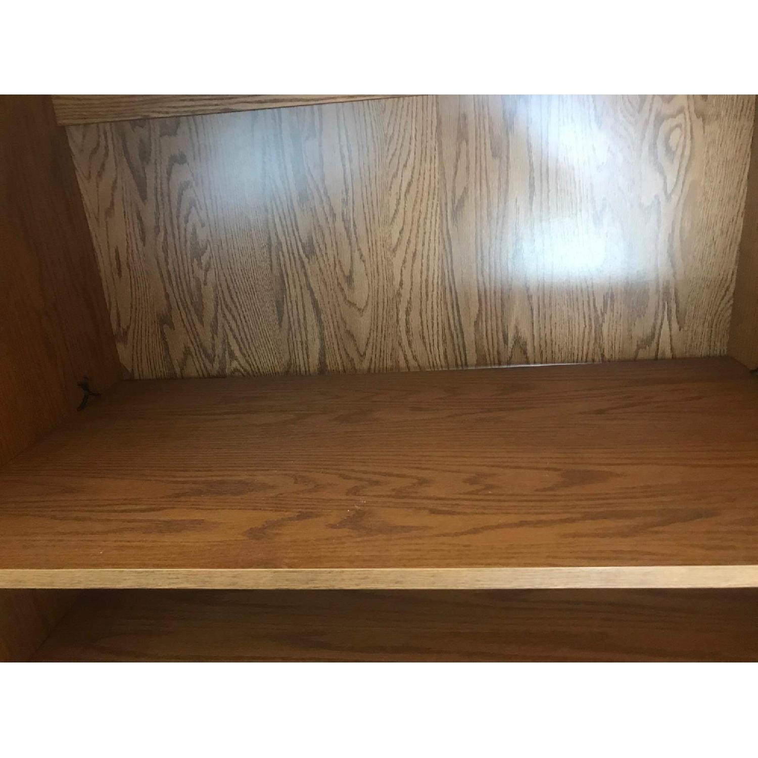 Wood Armoire w/ Mirror - image-13