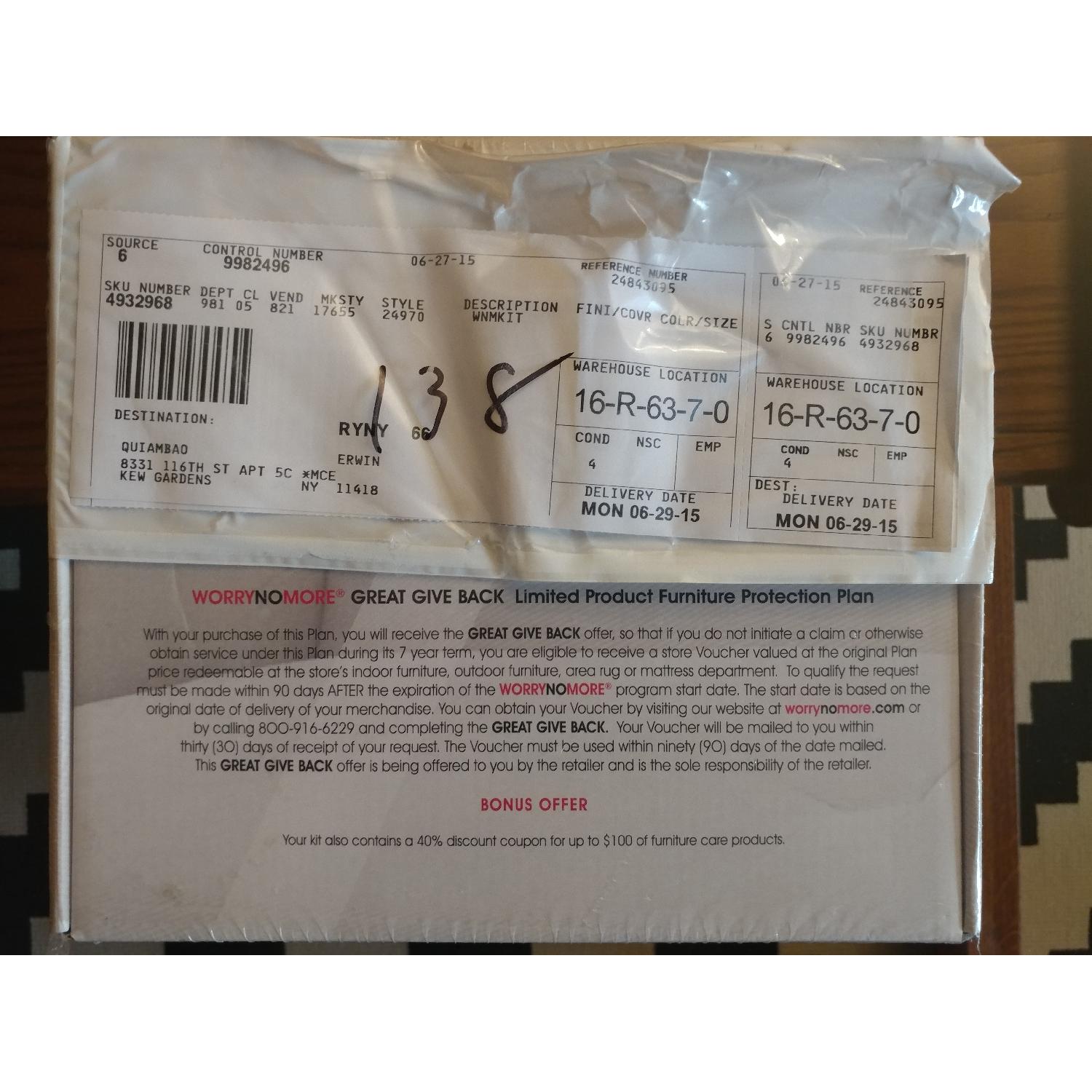 Macy's Mid Century Modern Karlie Fabric Sofa - image-11