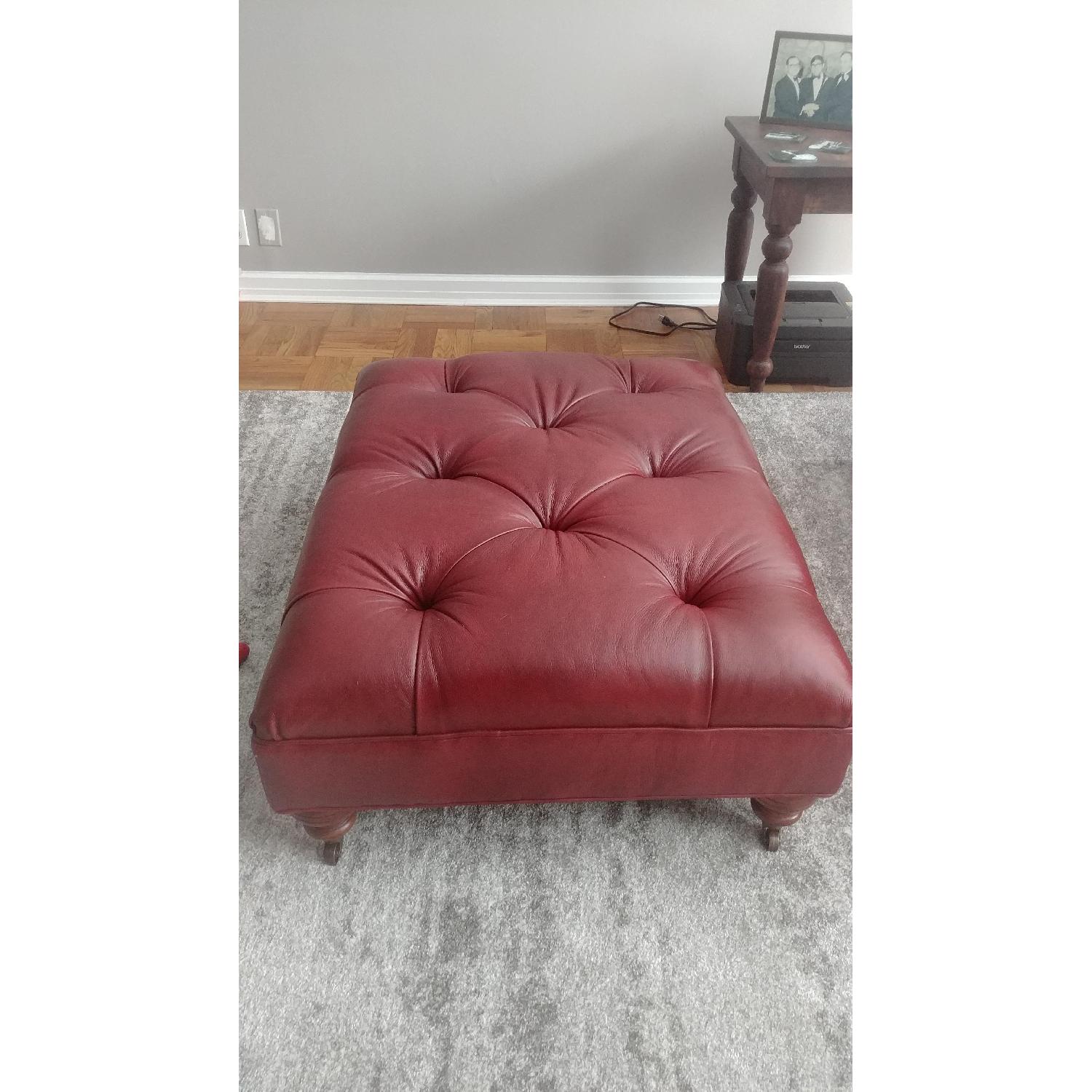 Ethan Allen Anton Tufted Coffee Table/Ottoman - image-2