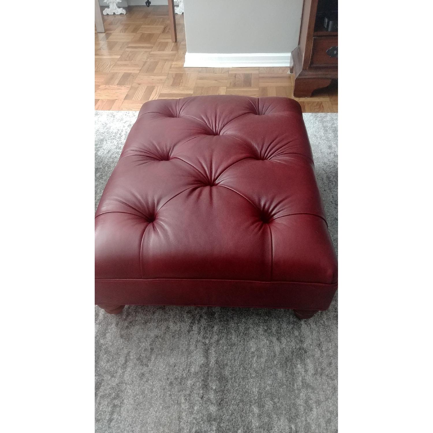 Ethan Allen Anton Tufted Coffee Table/Ottoman - image-3